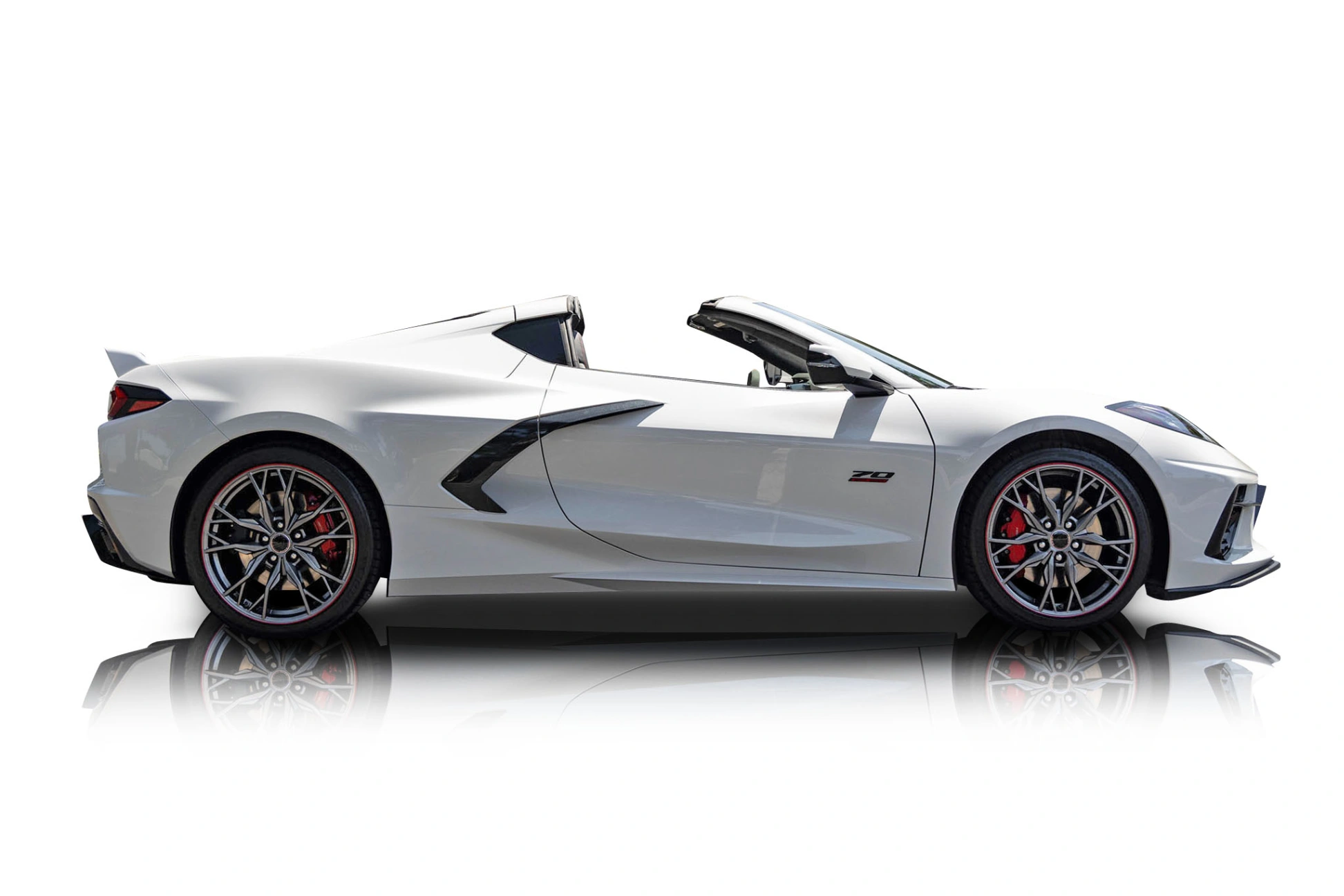 An incredible side shot photo of a Chevrolet Corvette that you should buy.