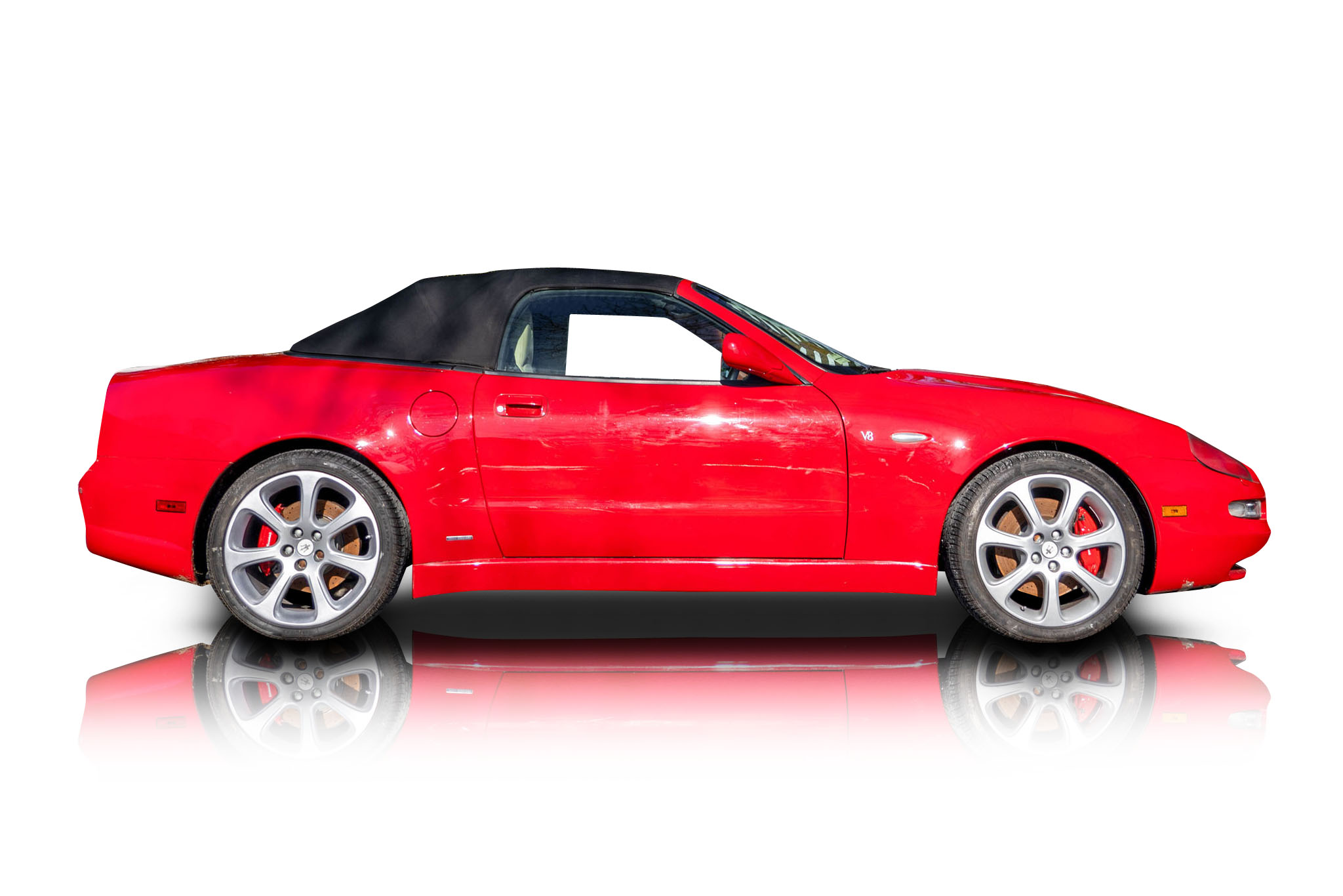 An incredible side shot photo of a car that you should buy.