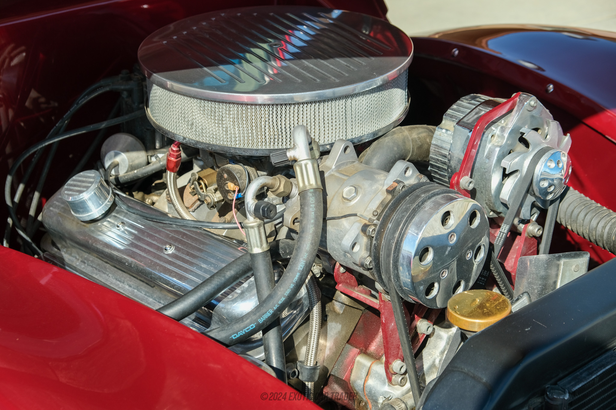 1940 Ford Deluxe - Engine Photo