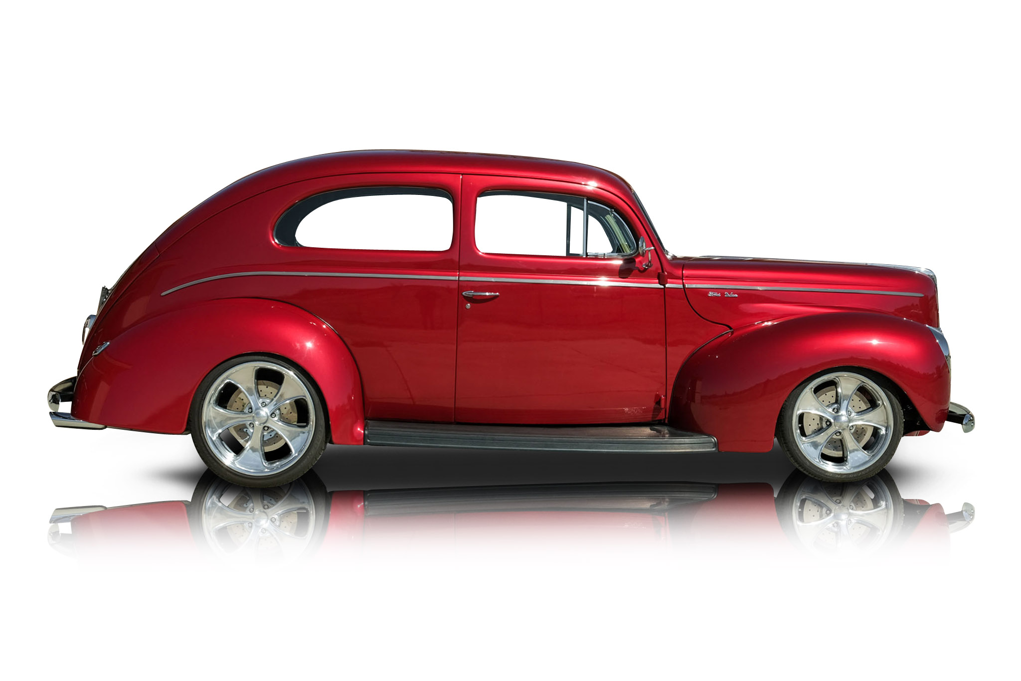 An incredible side shot photo of a car that you should buy.