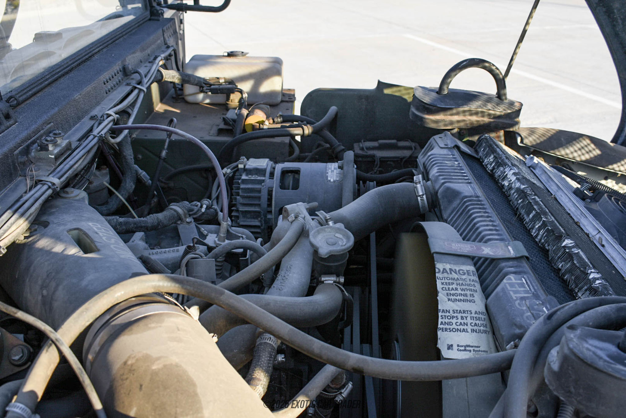 1994 AM General Humvee - Engine Photo