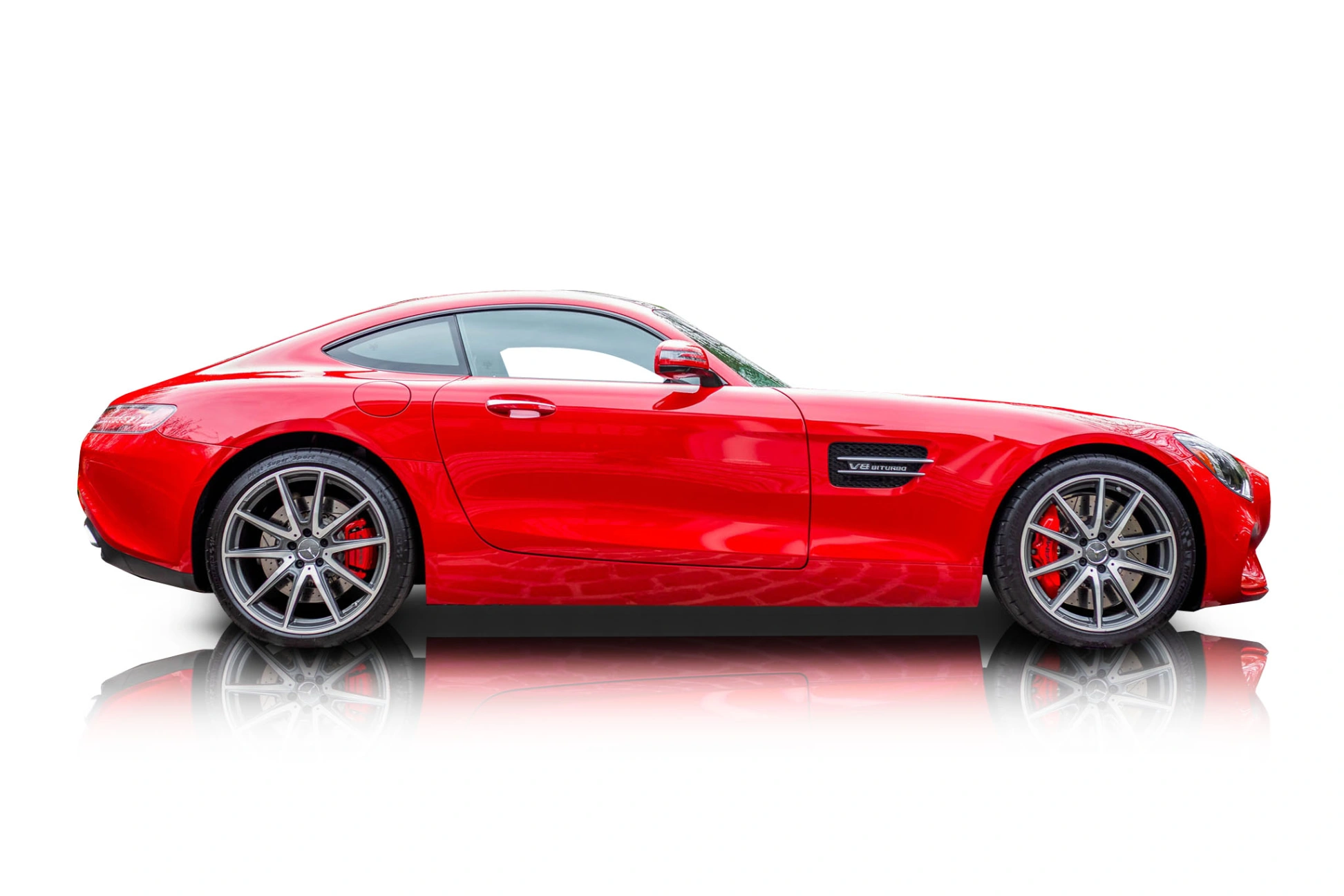An incredible side shot photo of a car that you should buy.