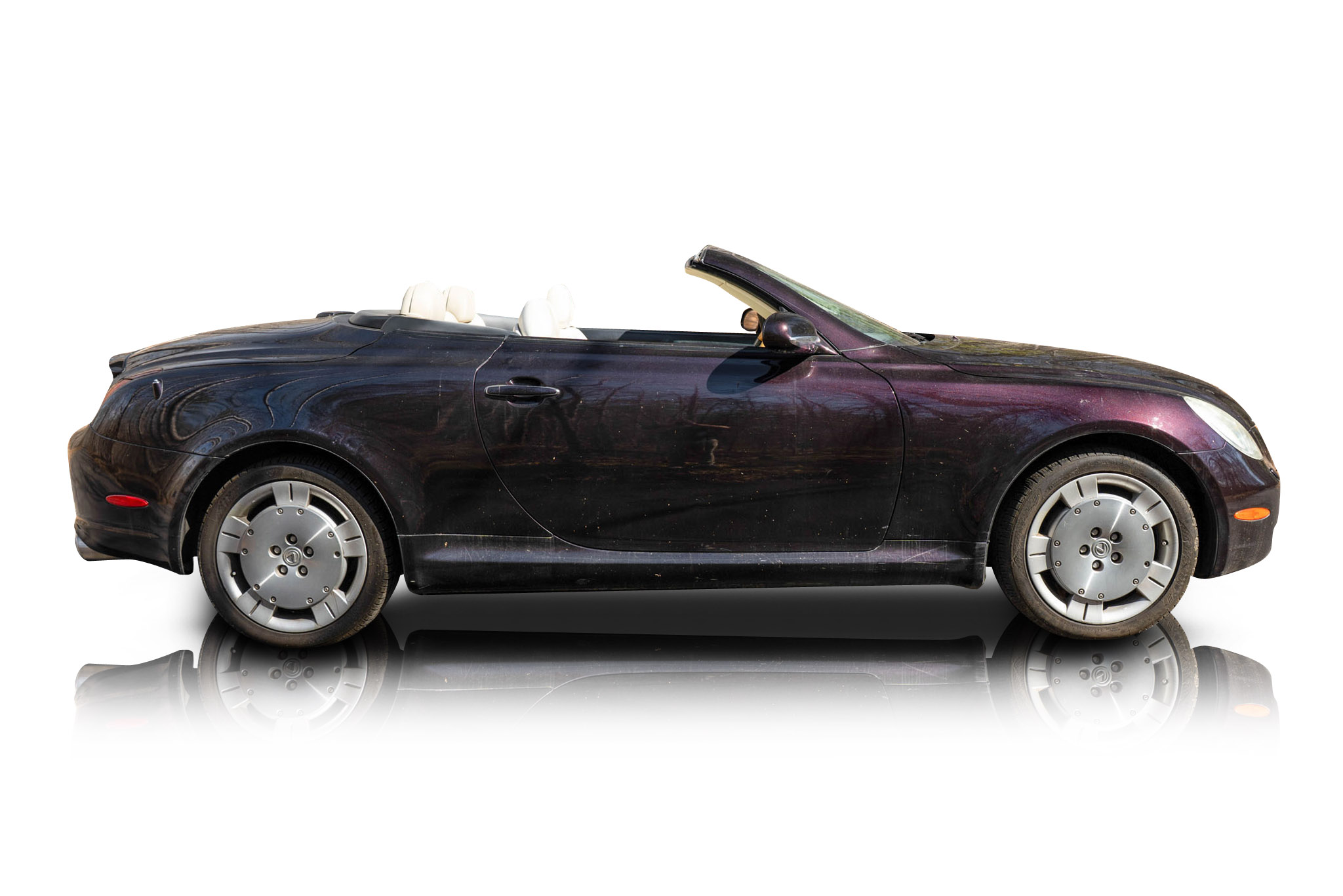 An incredible side shot photo of a car that you should buy.