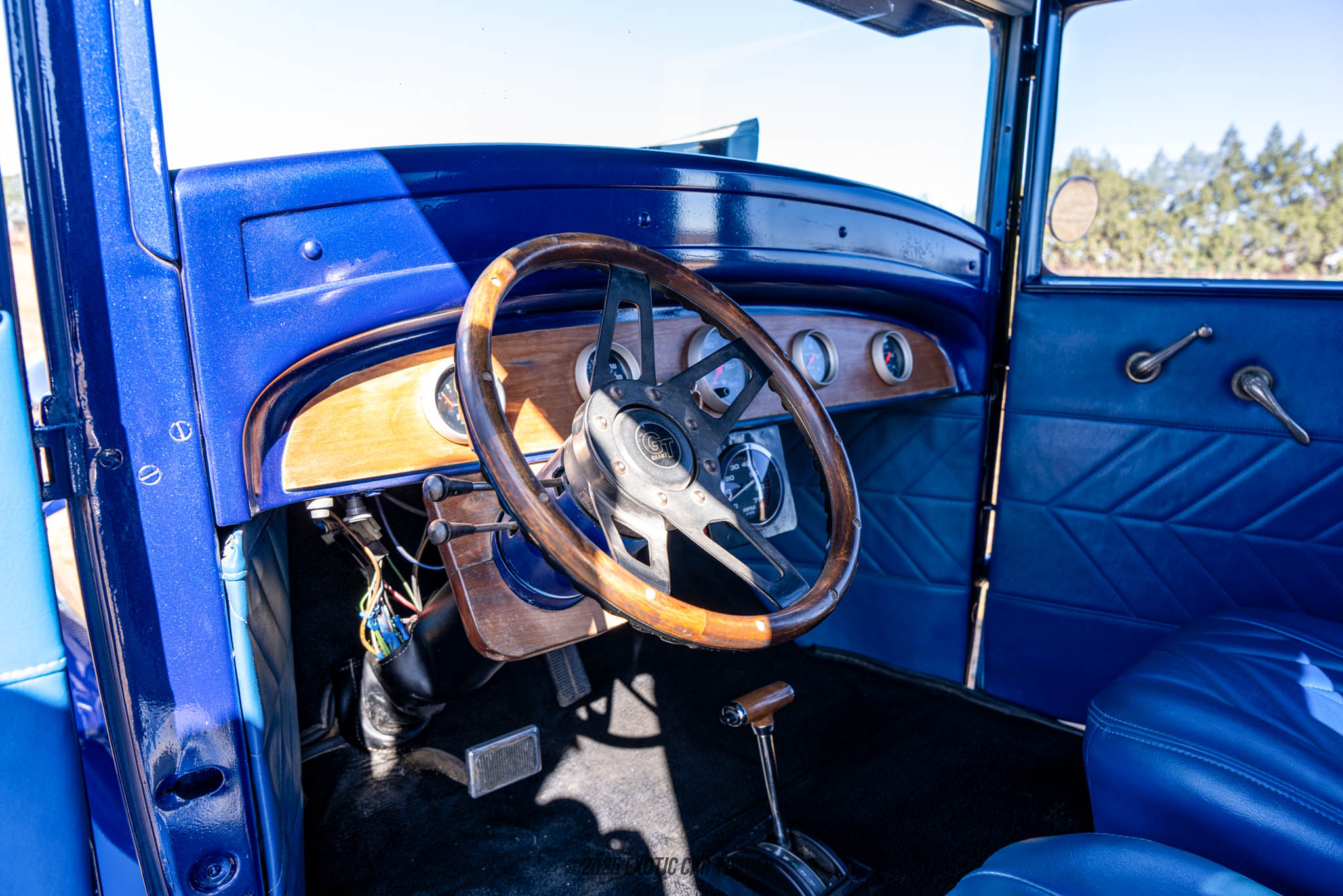1931 Plymouth Coupe - Interior Photo