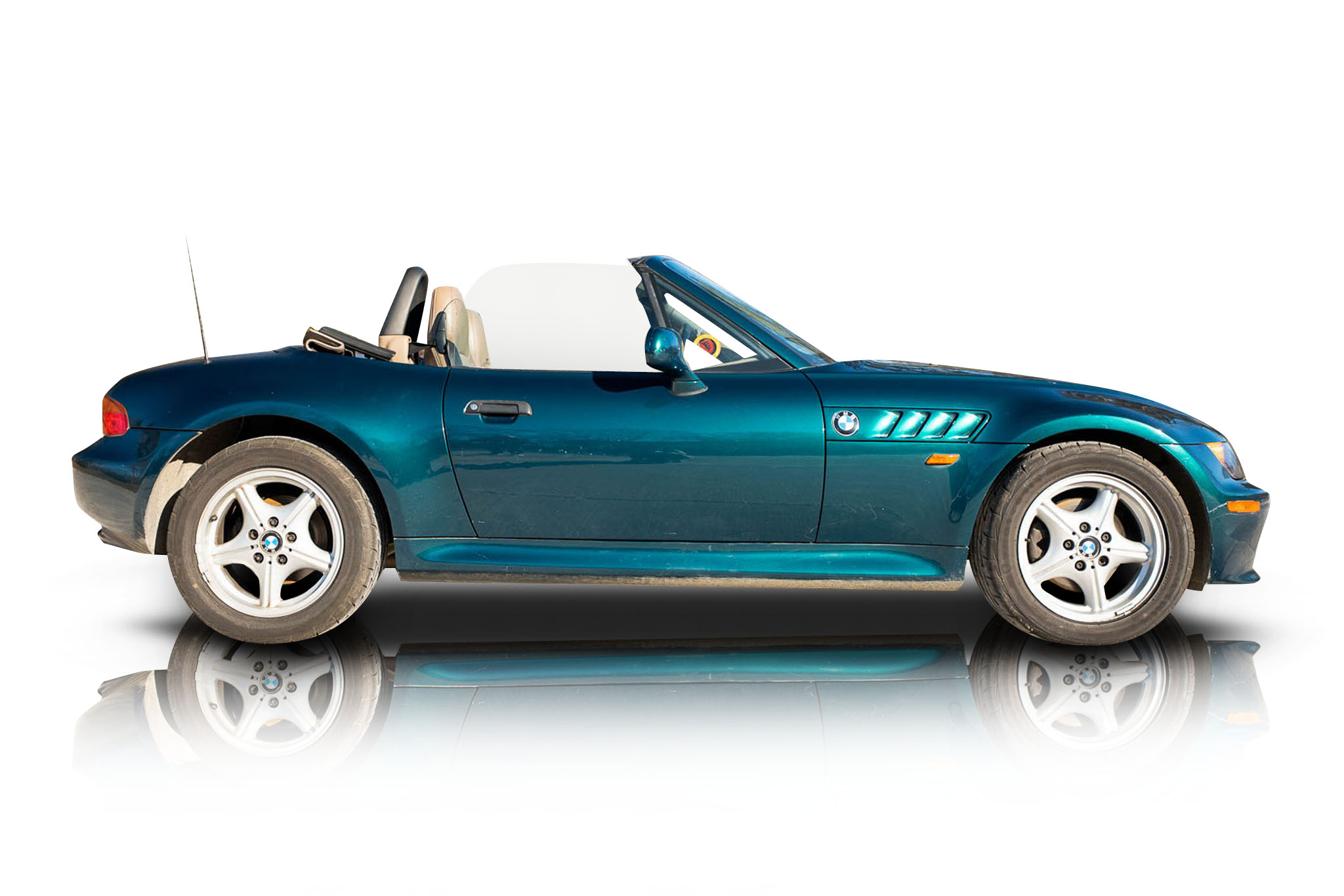 An incredible side shot photo of a car that you should buy.