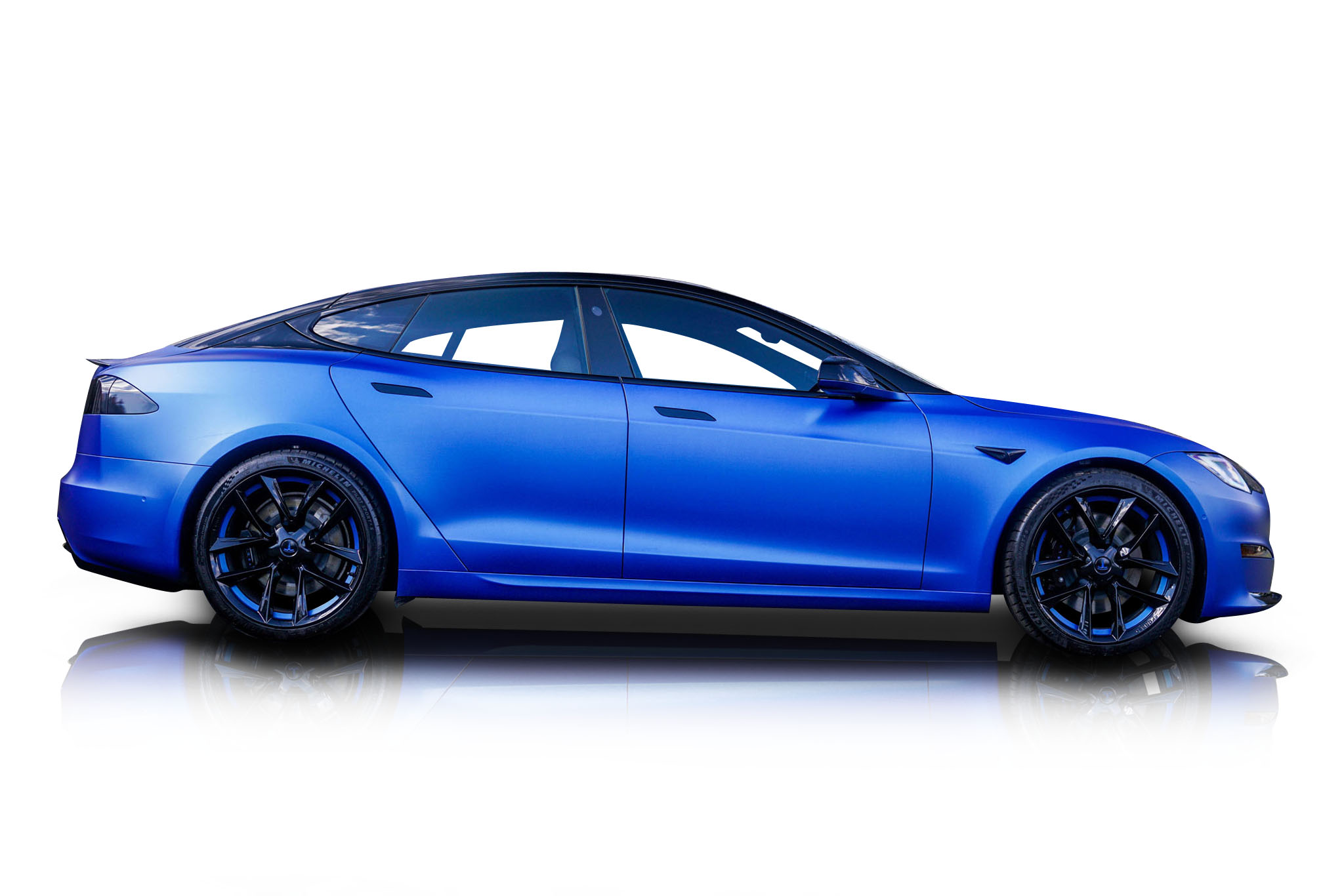 An incredible side shot photo of a car that you should buy.