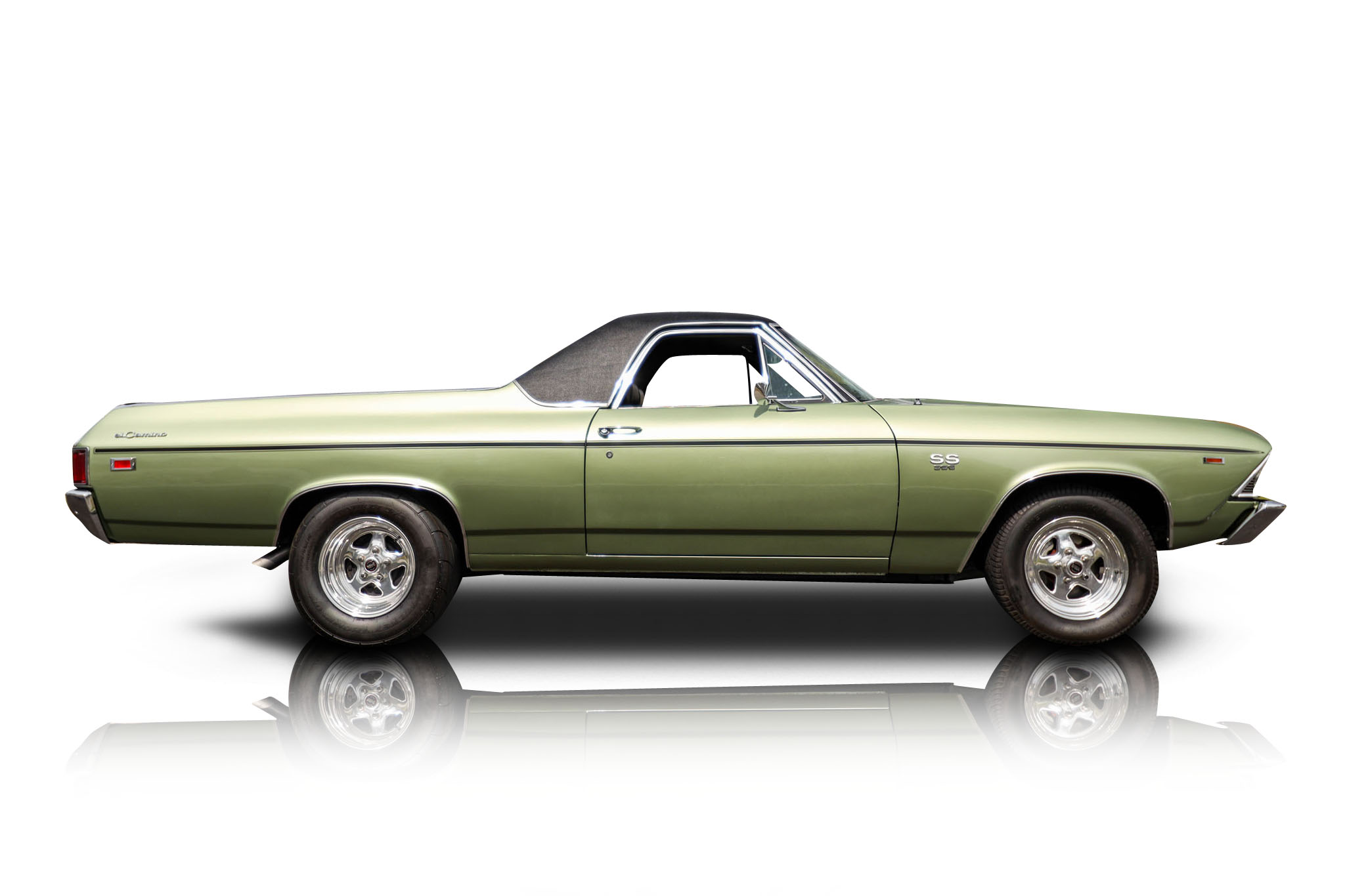 An incredible side shot photo of aChevrolet El Camino that you should buy.