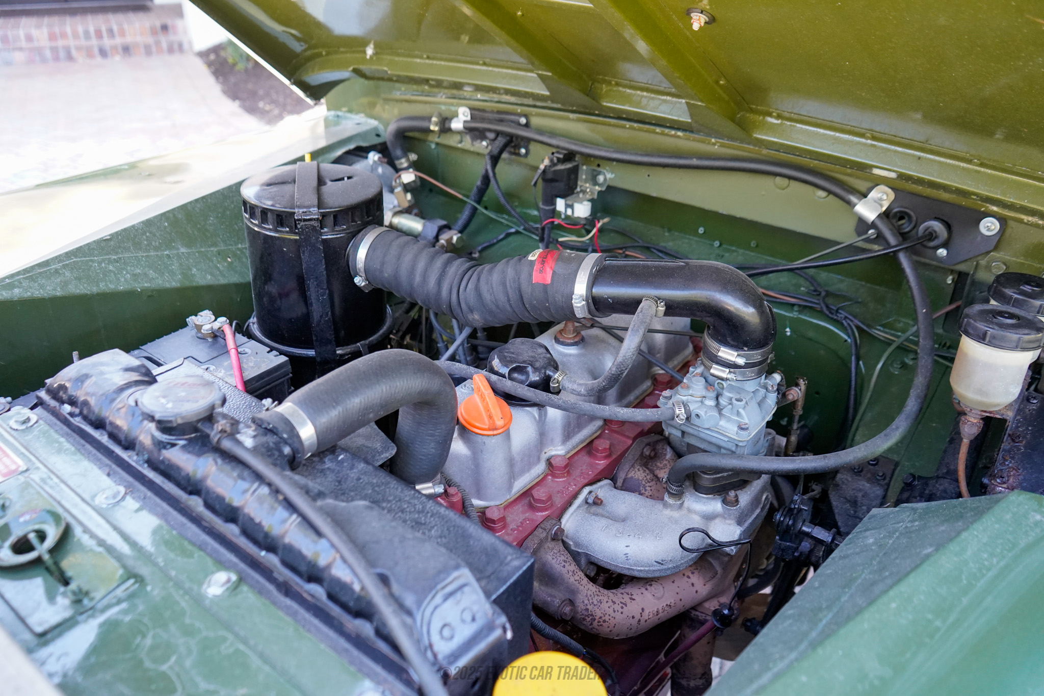 1976 Land Rover Santana - Engine Photo