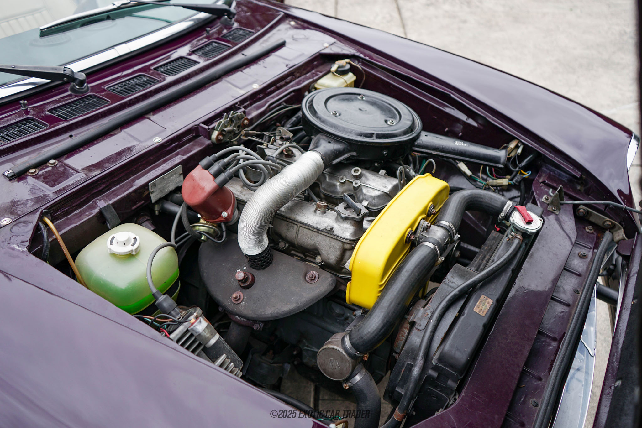 1978 Fiat 124 Spider - Engine Photo