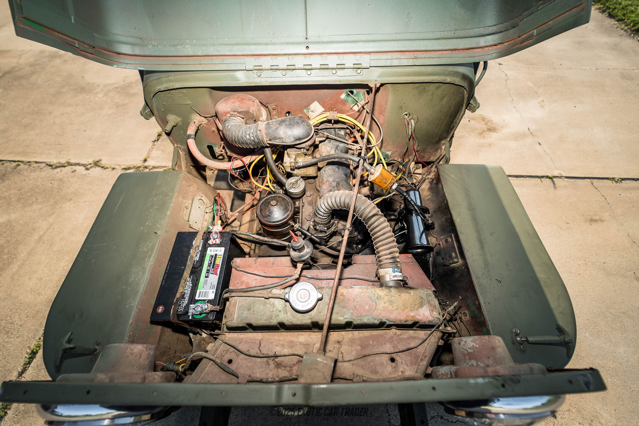 1958 Jeep CJ3B - Engine Photo