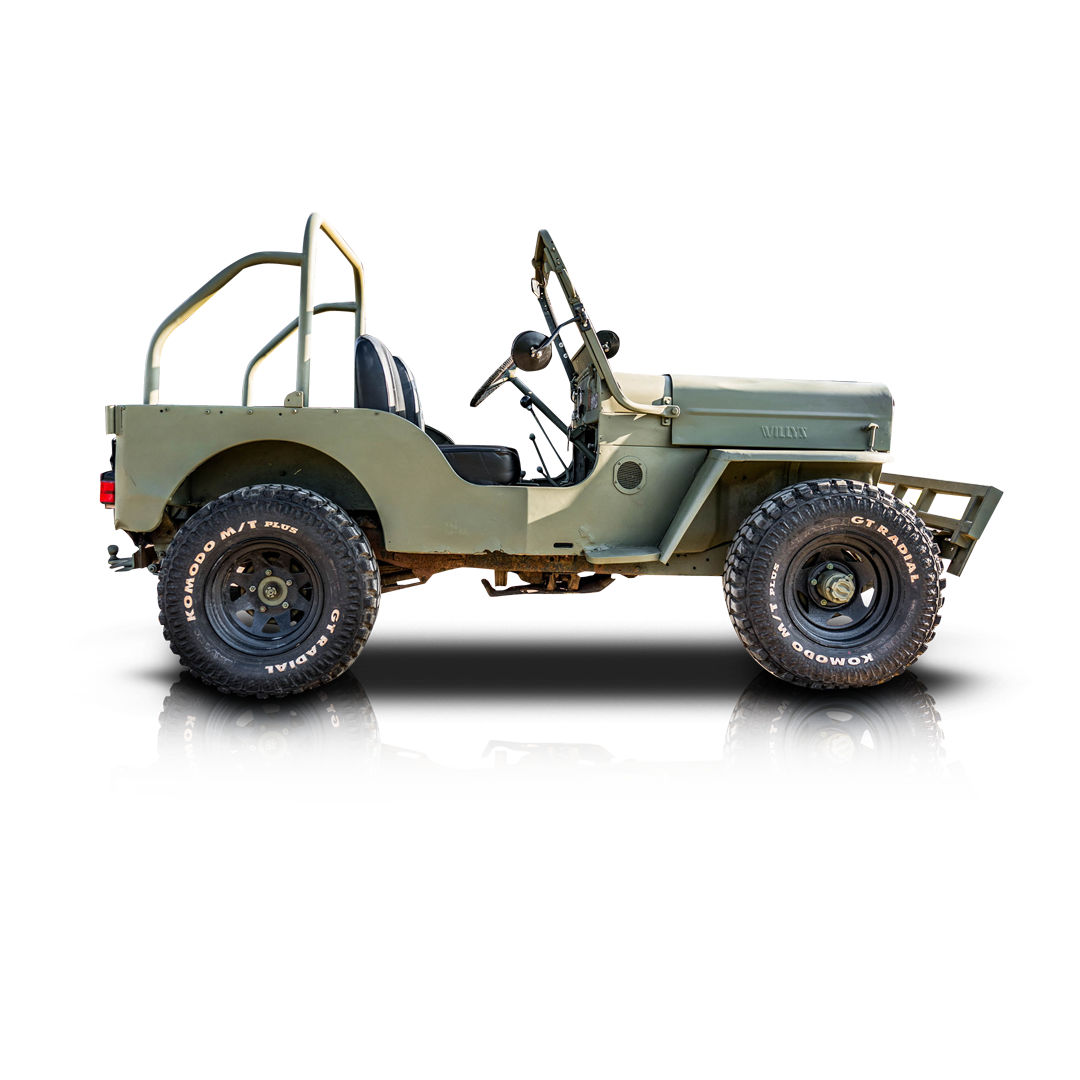 1958 Jeep CJ3B - Passenger side