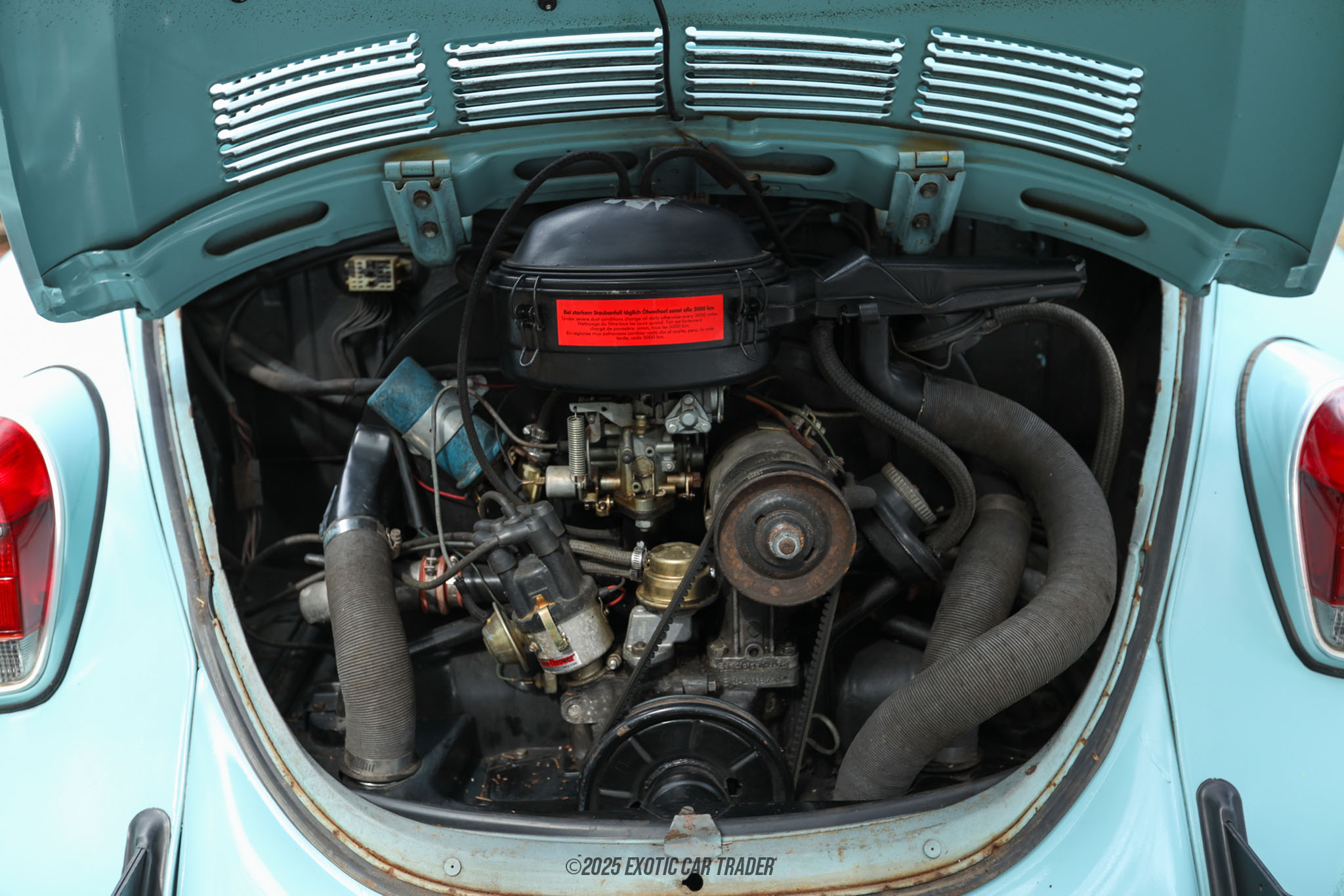 1972 Volkswagen Beetle - Engine Photo
