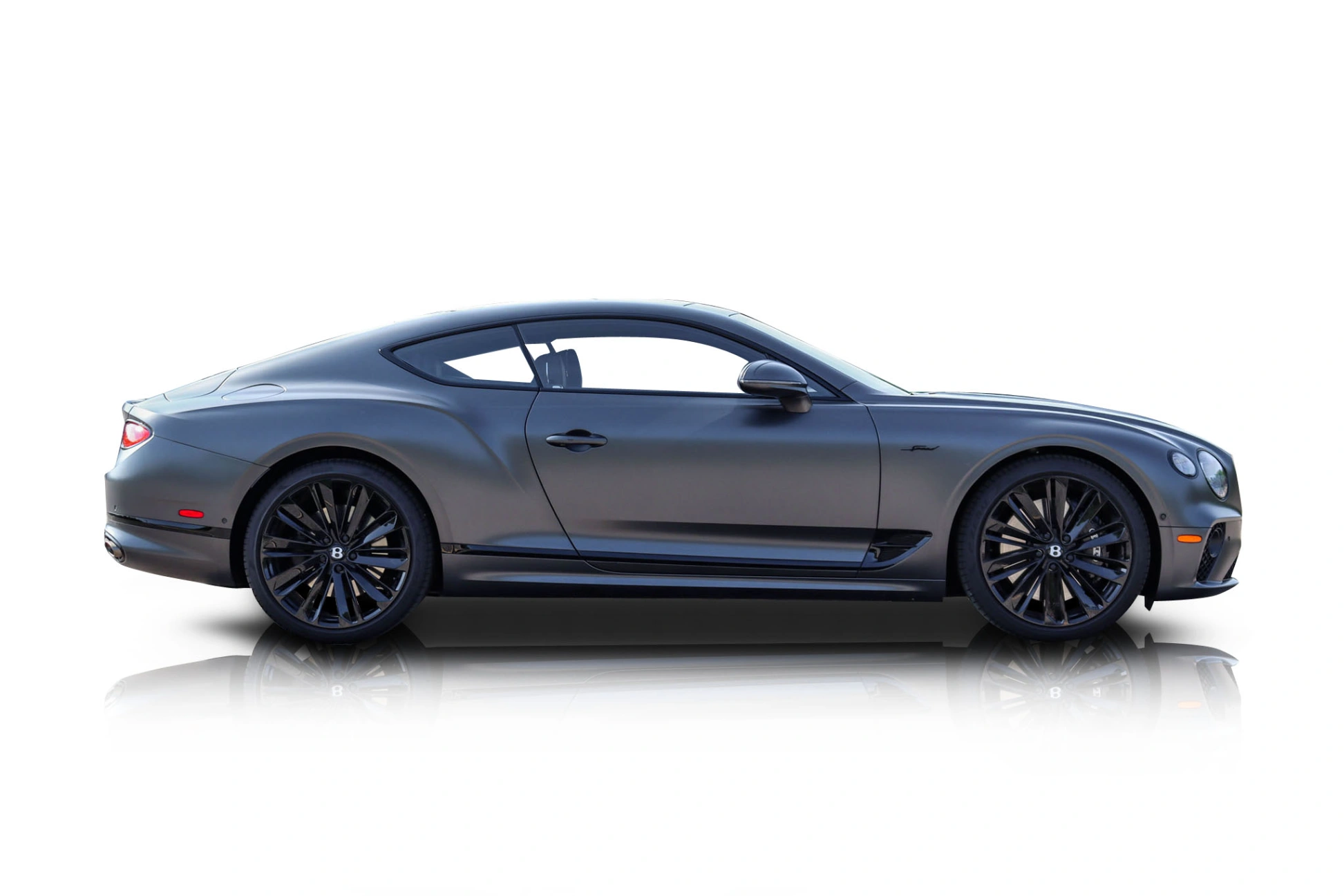 An incredible side shot photo of a Bentley Continental previously listed on Exotic Car Trader