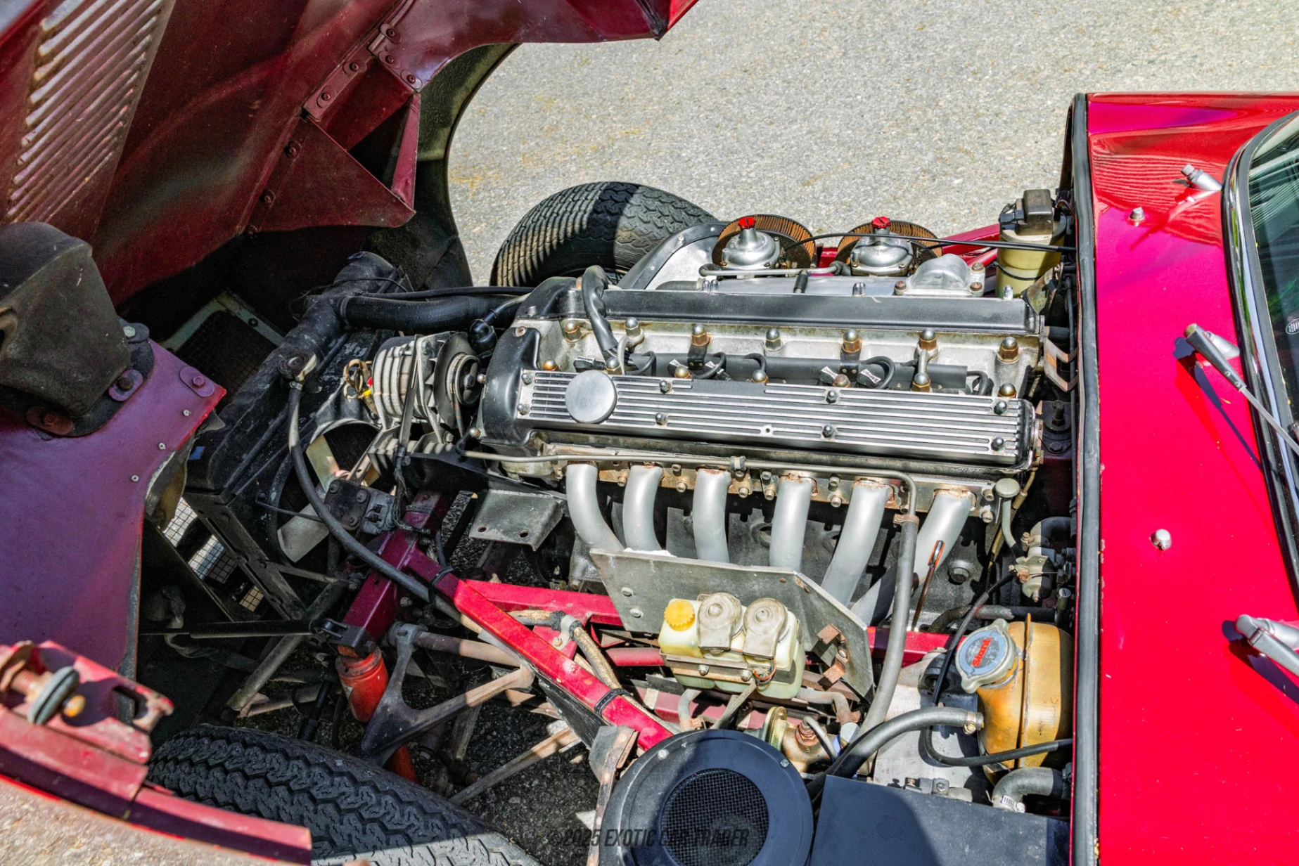 1970 Jaguar XKE - Engine Photo
