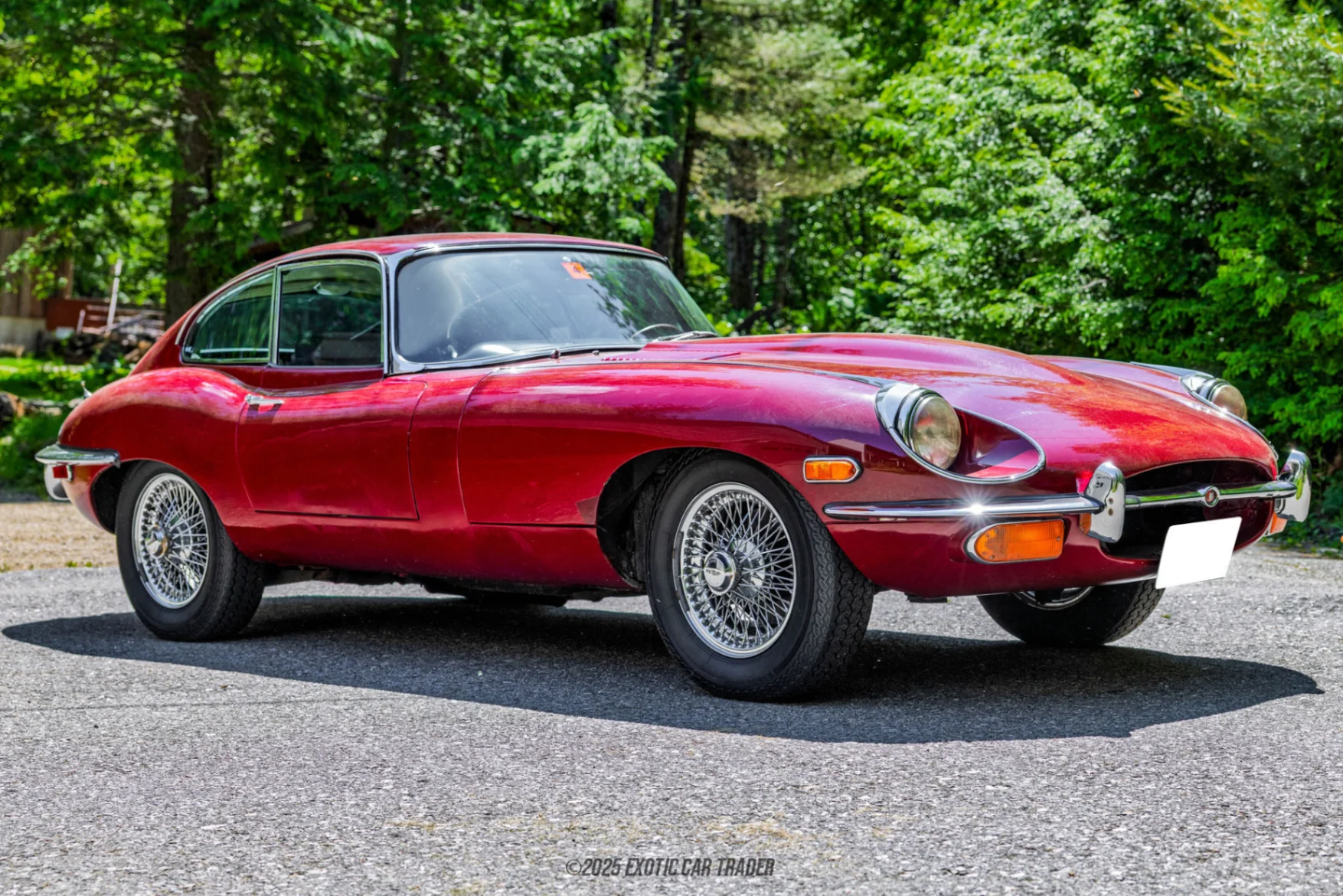 1970 Jaguar XKE - Overview Photo