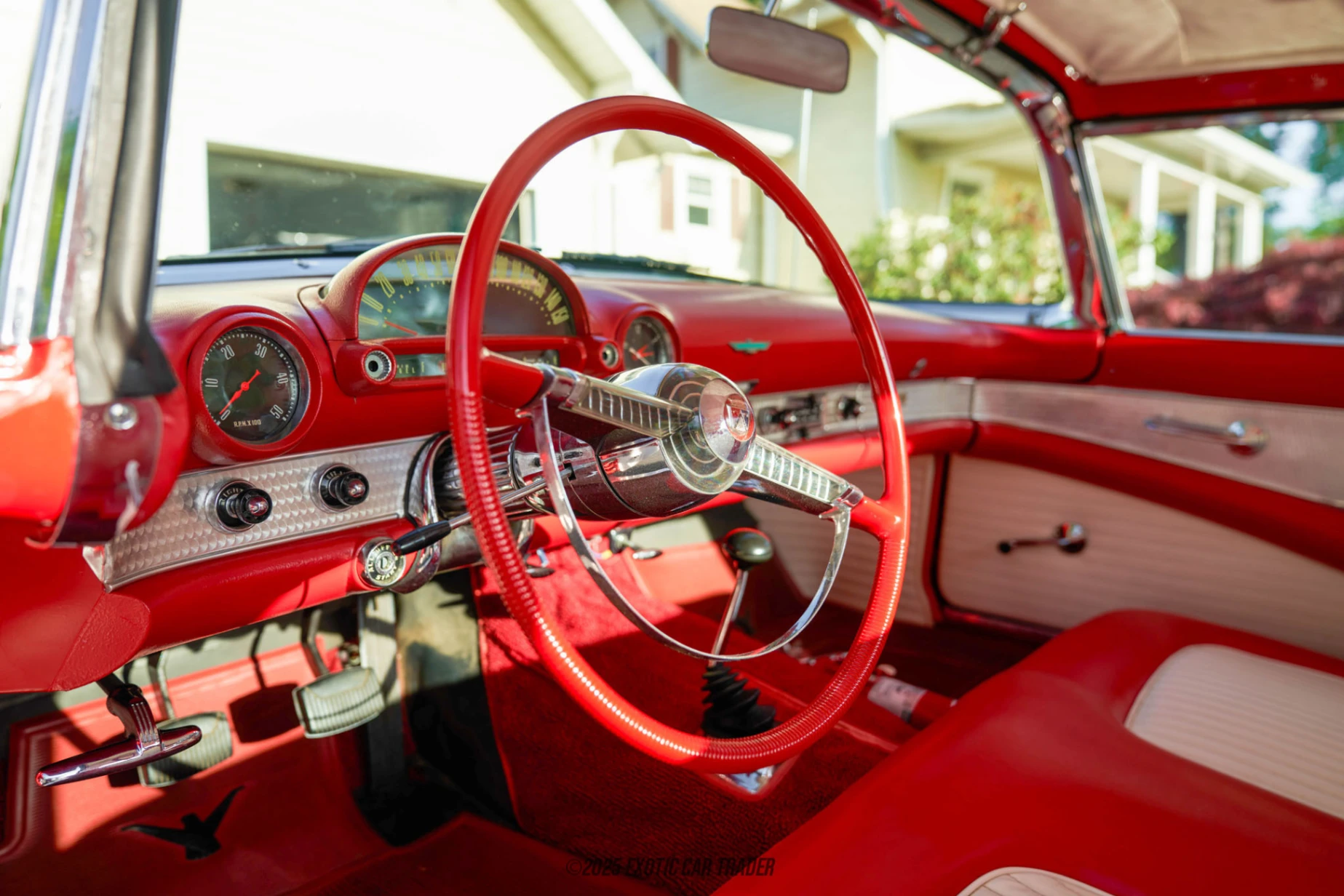 1955 Ford Thunderbird - Interior Photo