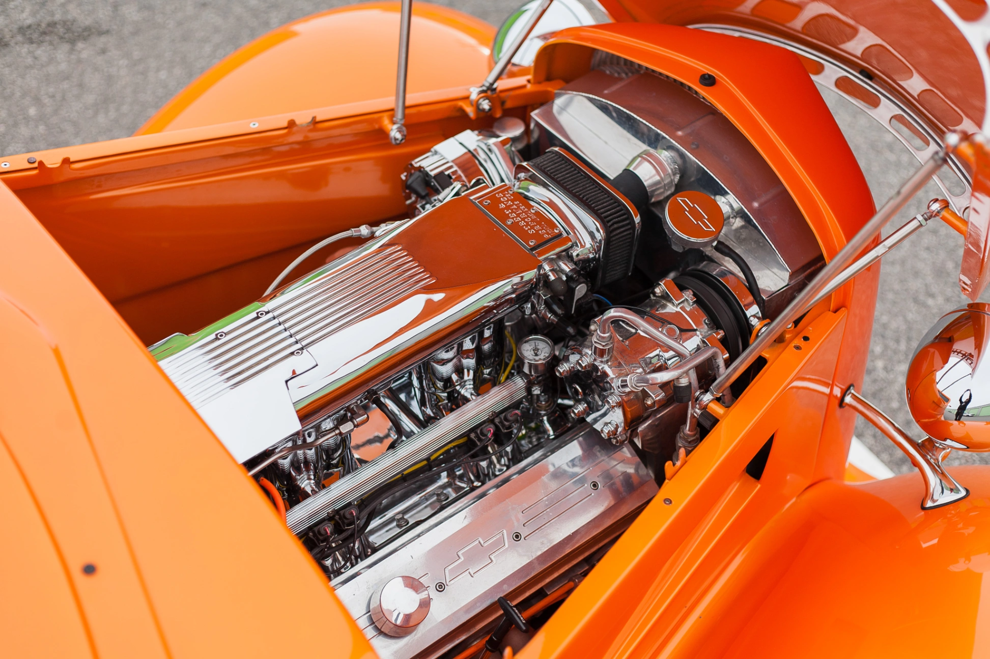 1935 Chevrolet Master Deluxe - Engine Photo