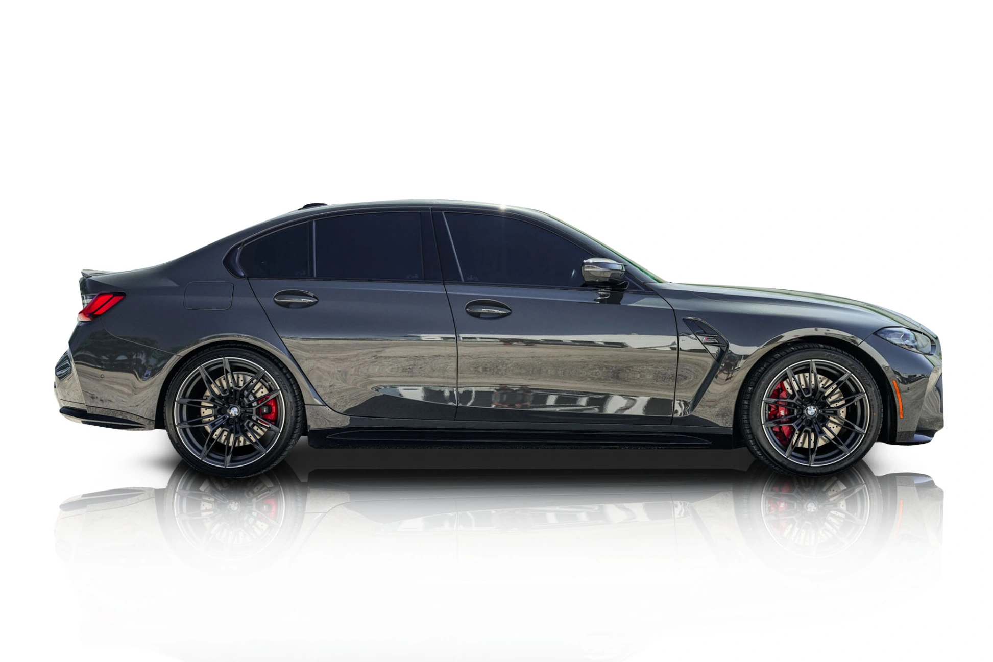 An incredible side shot photo of a car that you should buy.