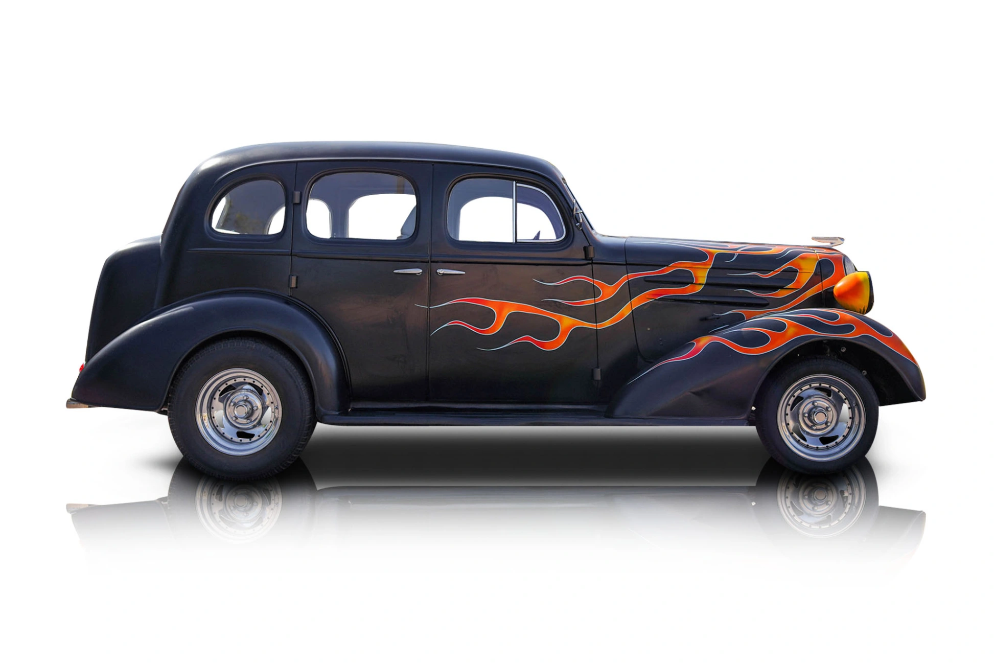 An incredible side shot photo of a car that you should buy.