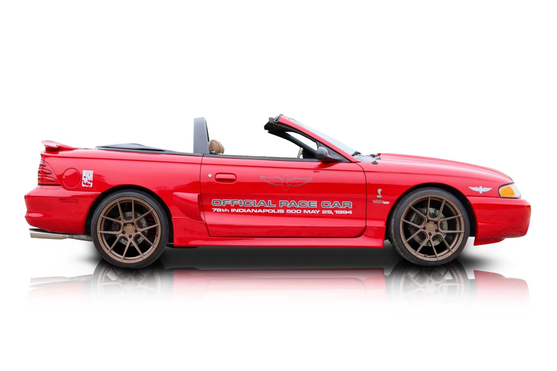An incredible side shot photo of a Ford Mustang that you should buy.