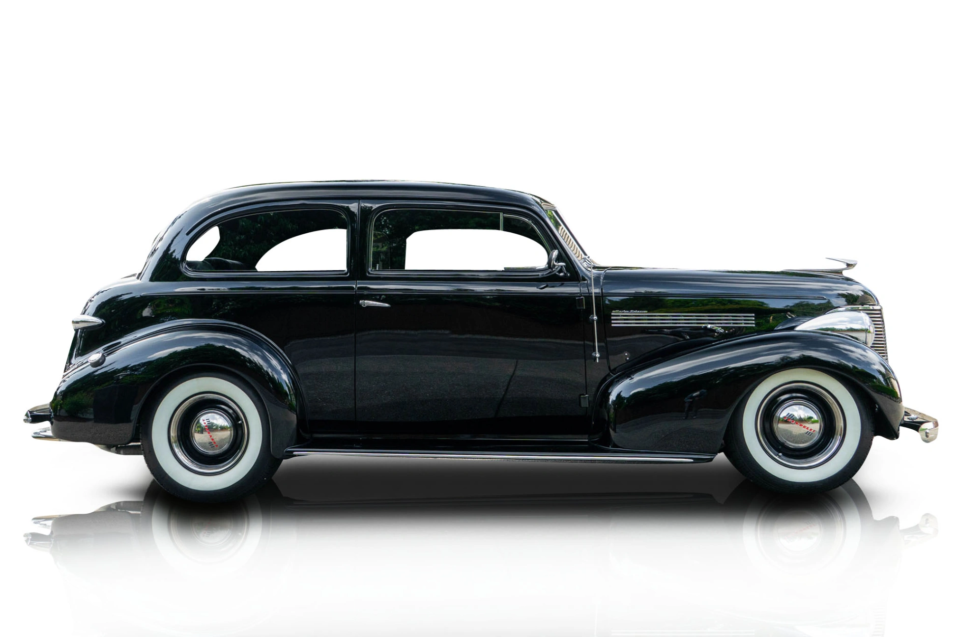 An incredible side shot photo of a car that you should buy.