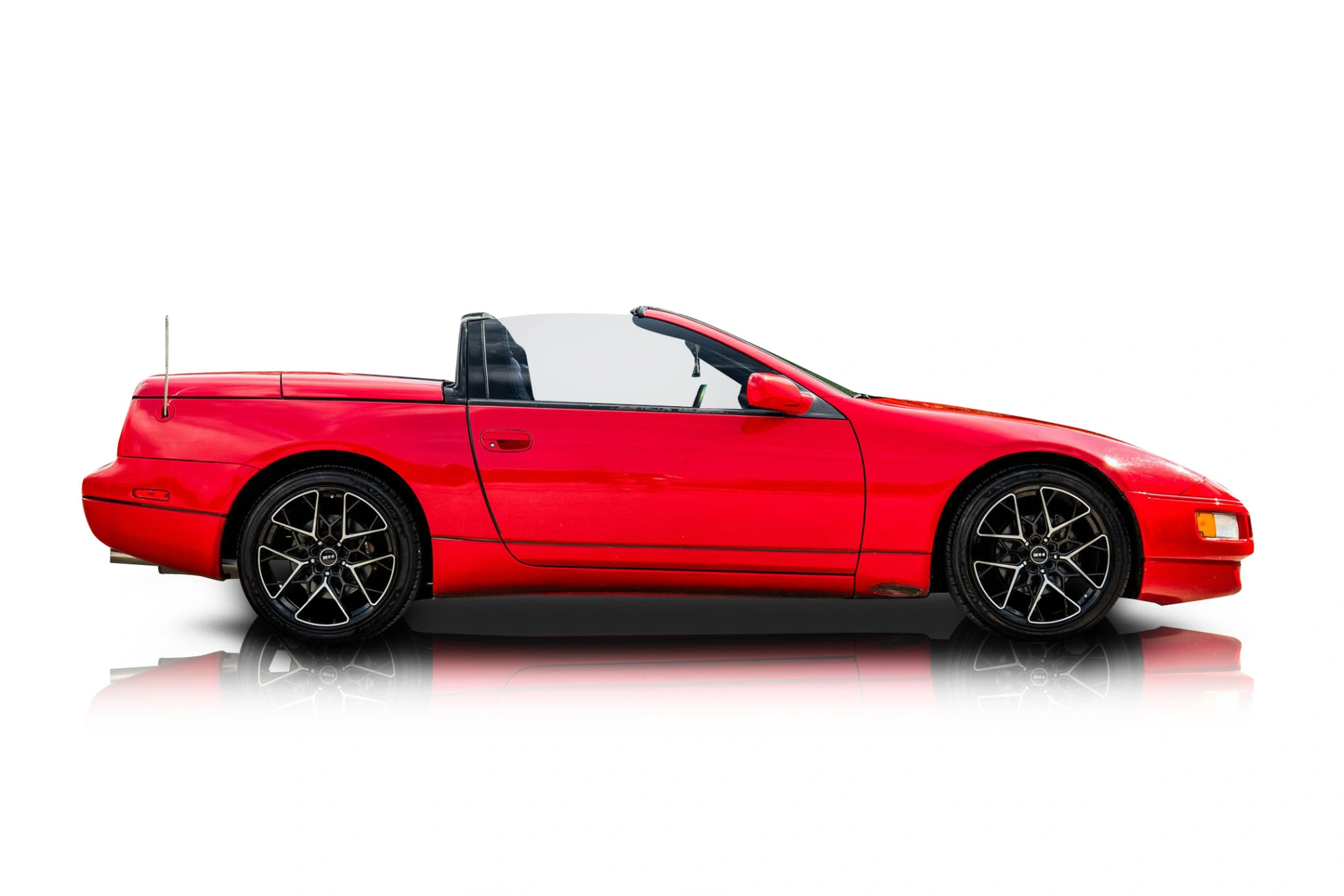 An incredible side shot photo of a Nissan 300ZX that you should buy.