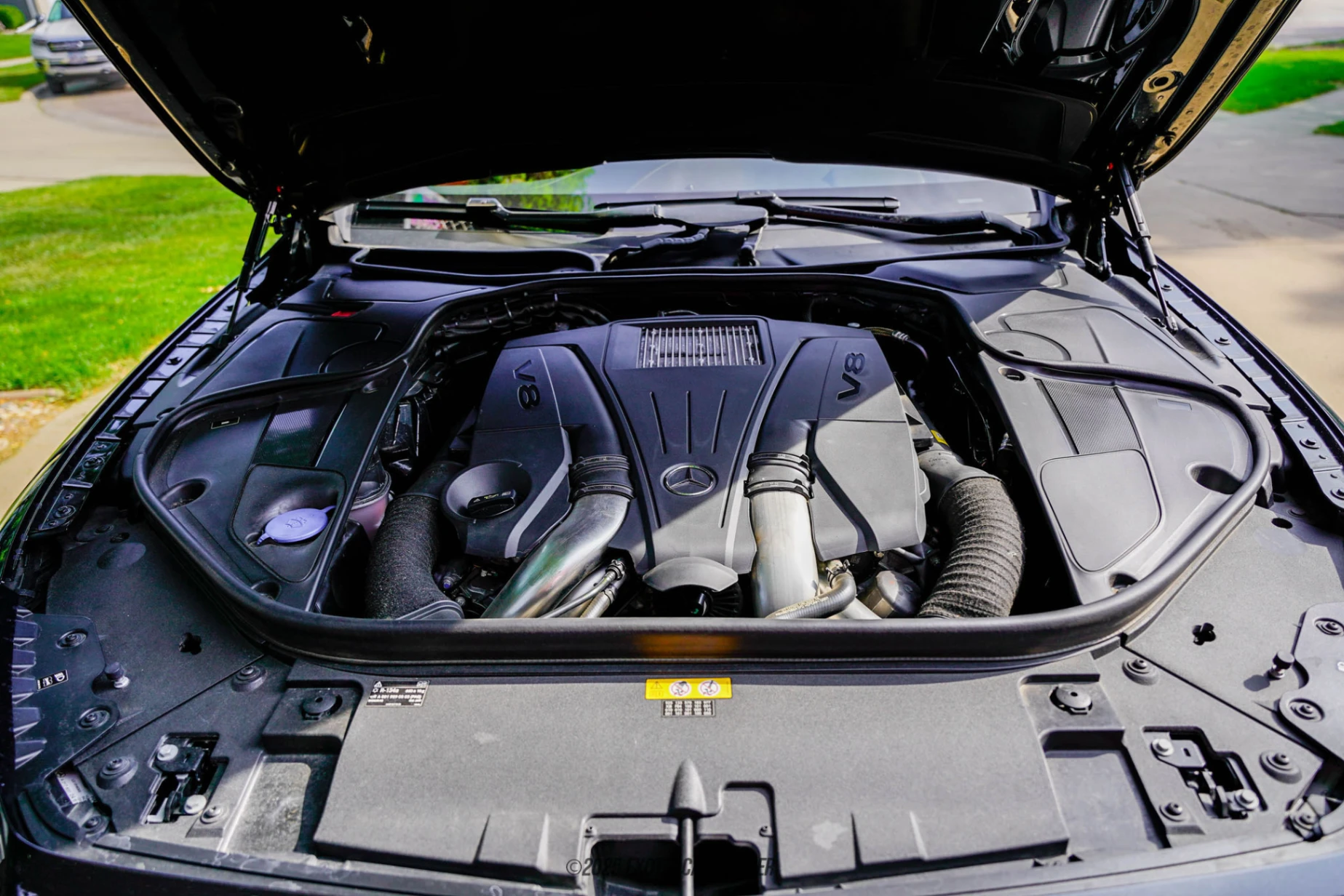 2015 Mercedes-Benz S550 - Engine Photo
