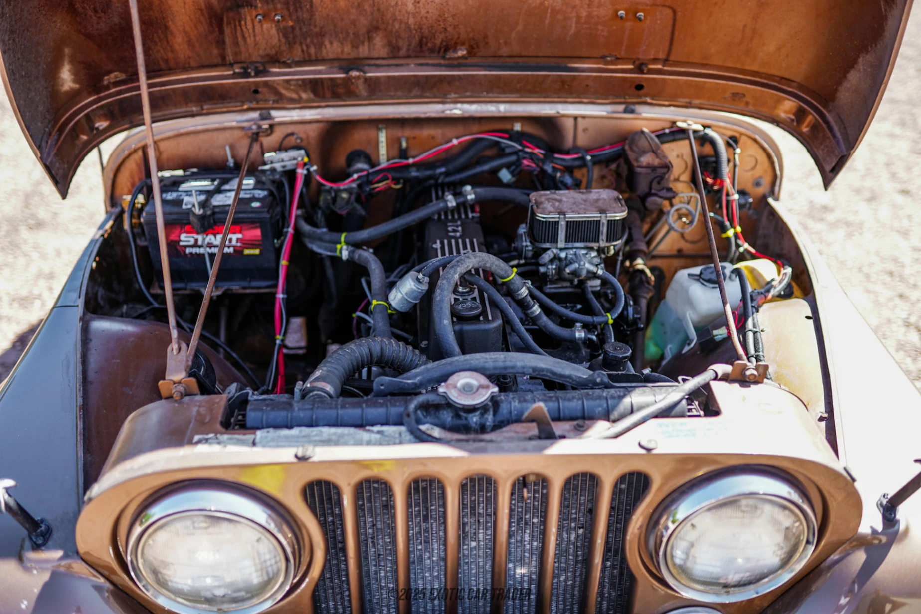 1985 Jeep CJ-8 Scrambler - Engine Photo