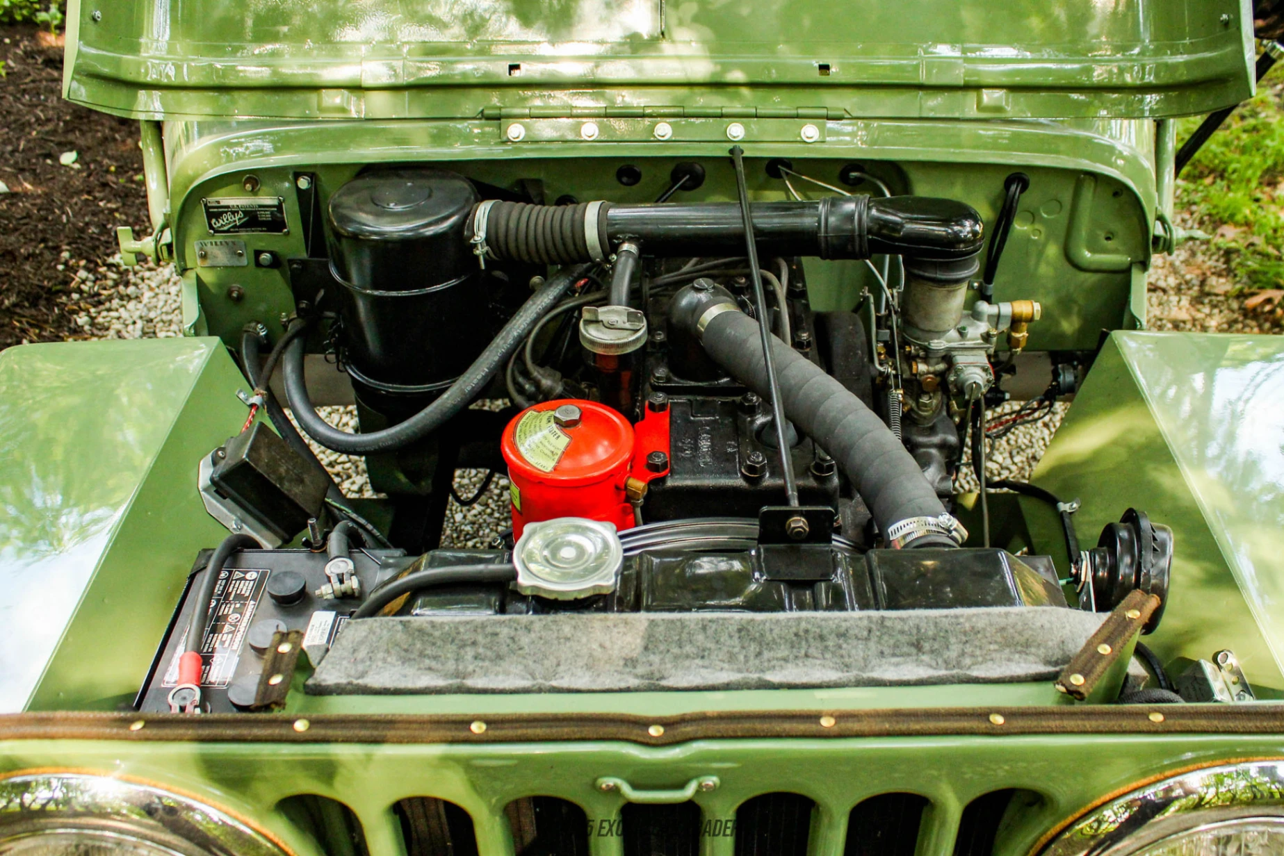1946 Willys CJ2A - Engine Photo