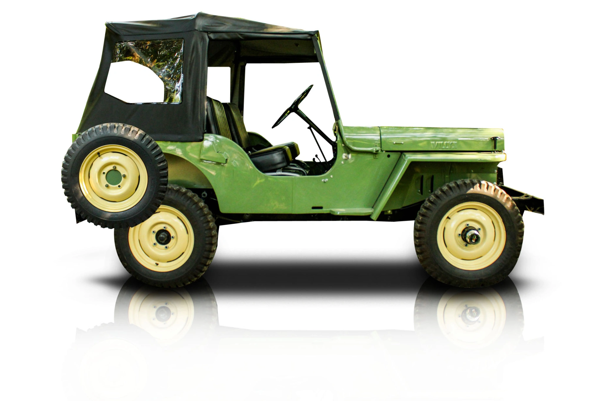1946 Willys CJ2A - Passenger side
