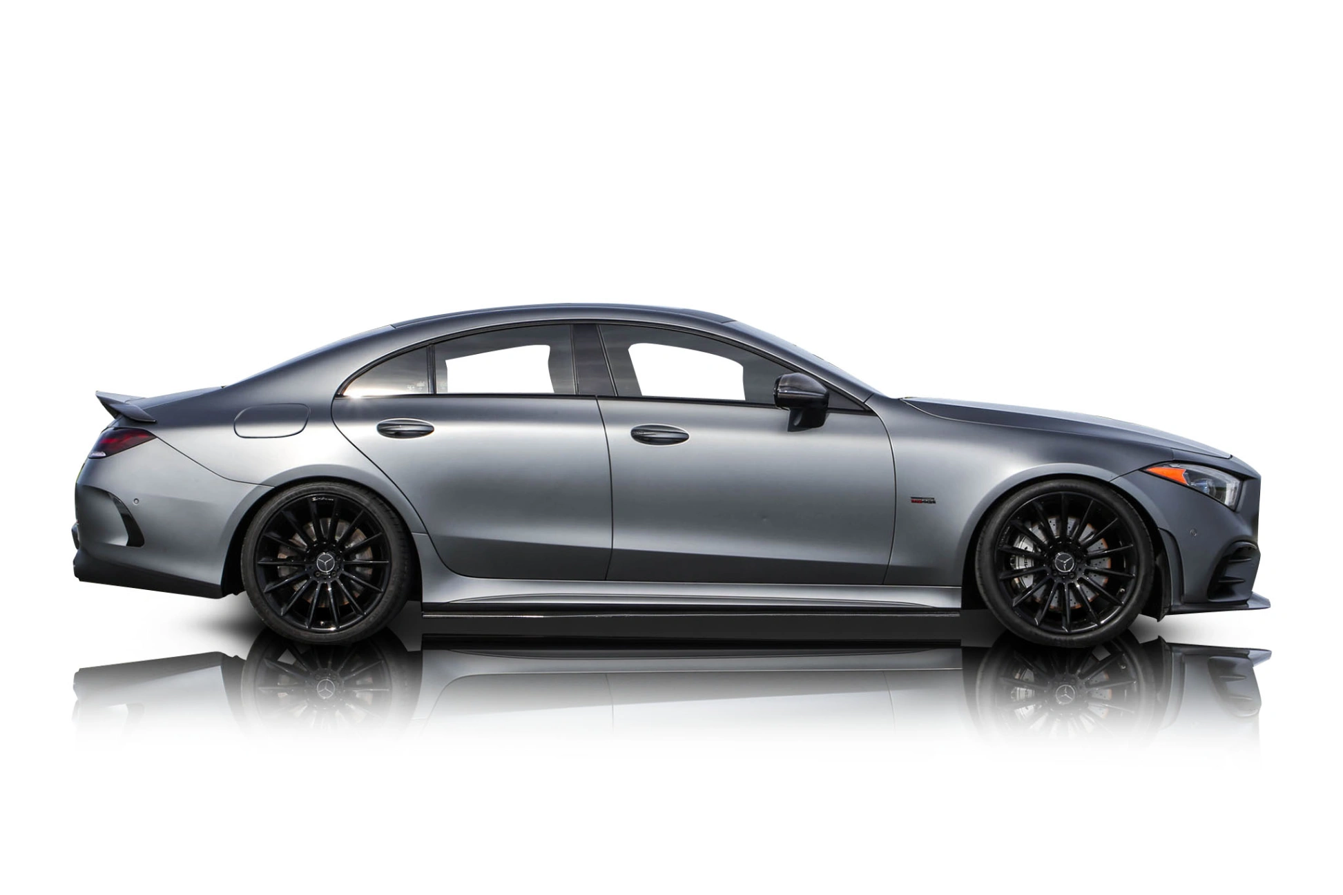 An incredible side shot photo of a Mercedes-Benz CLS53 AMG that you should buy.