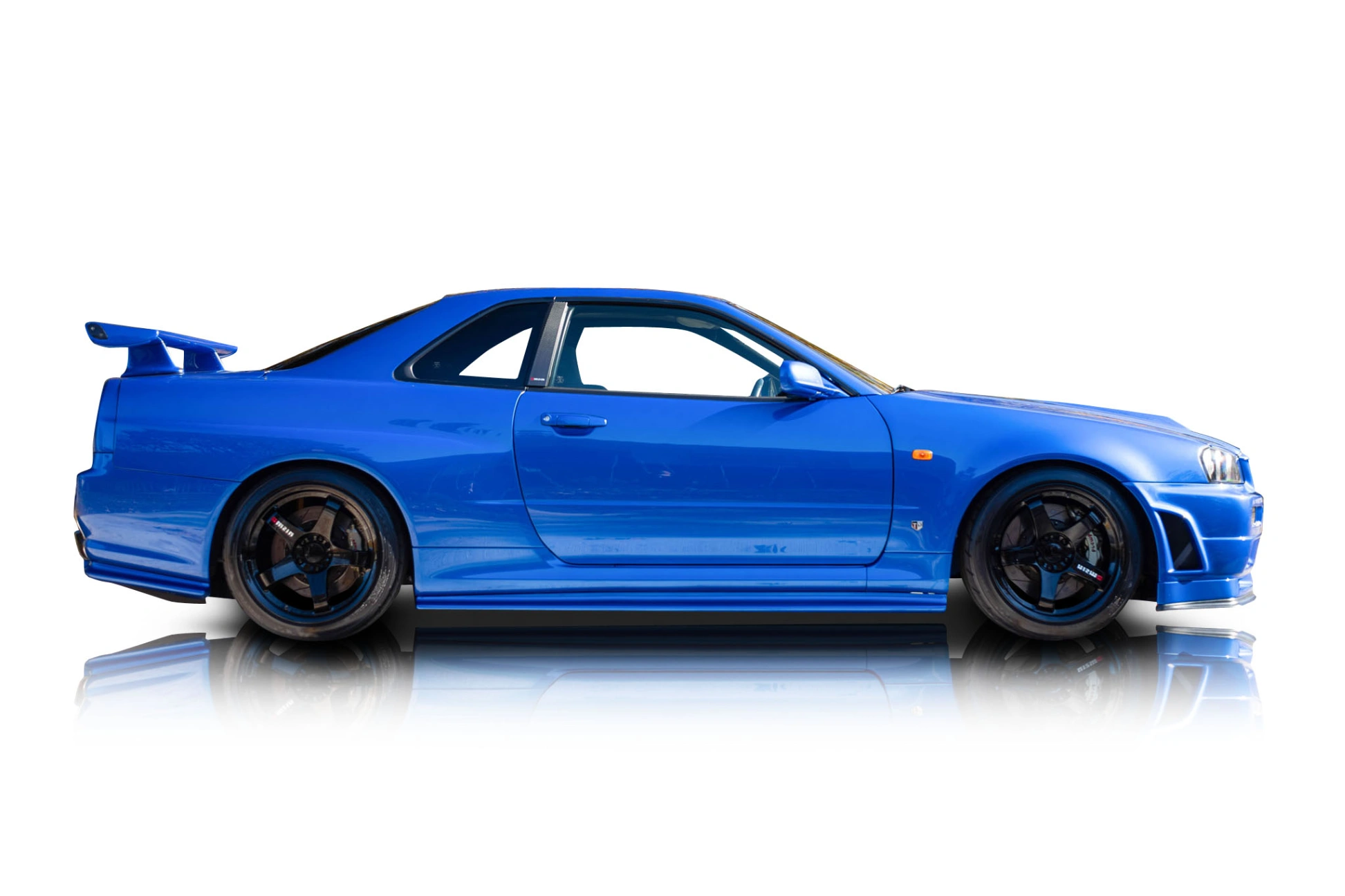 An incredible side shot photo of a car that you should buy.