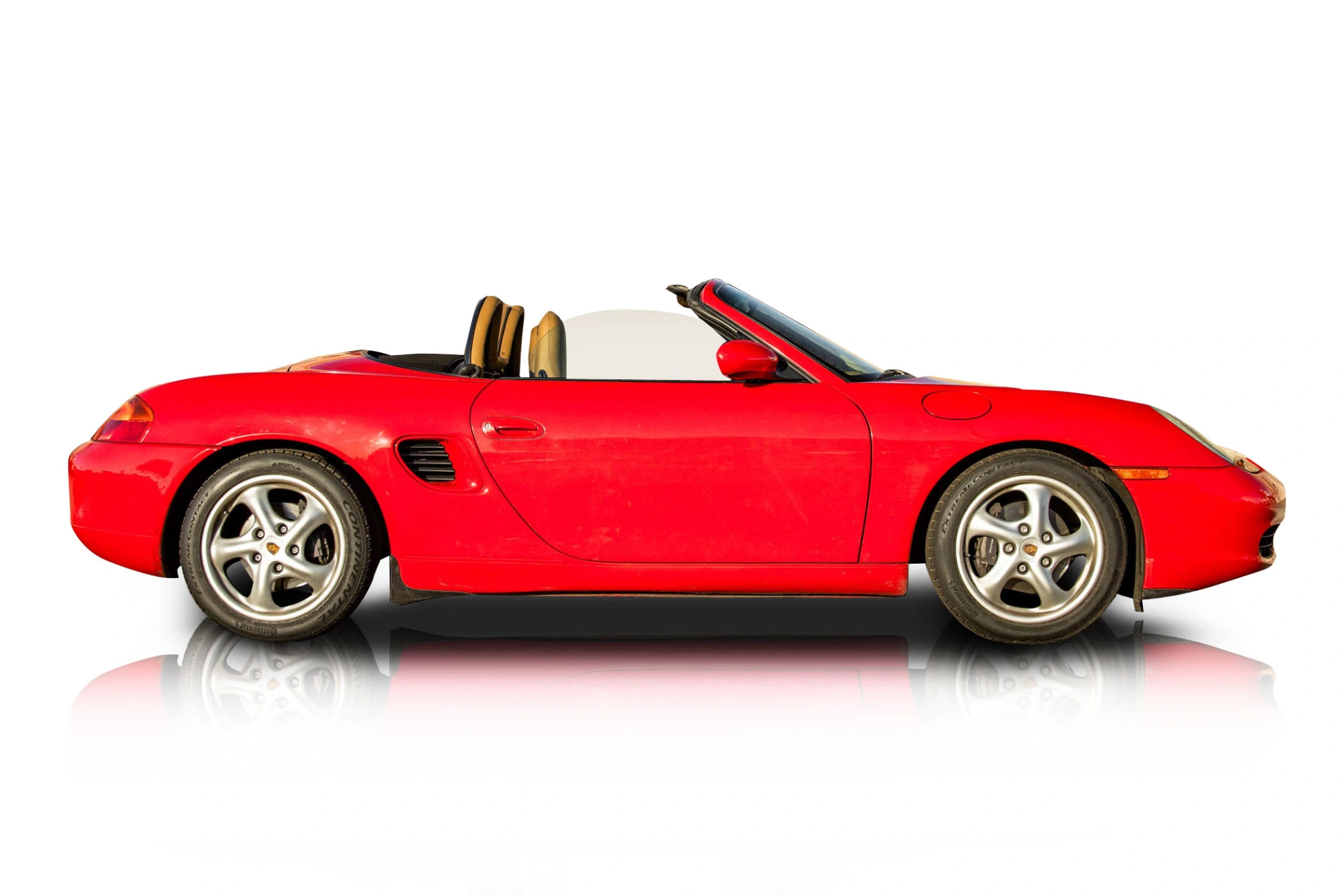An incredible side shot photo of a car that you should buy.