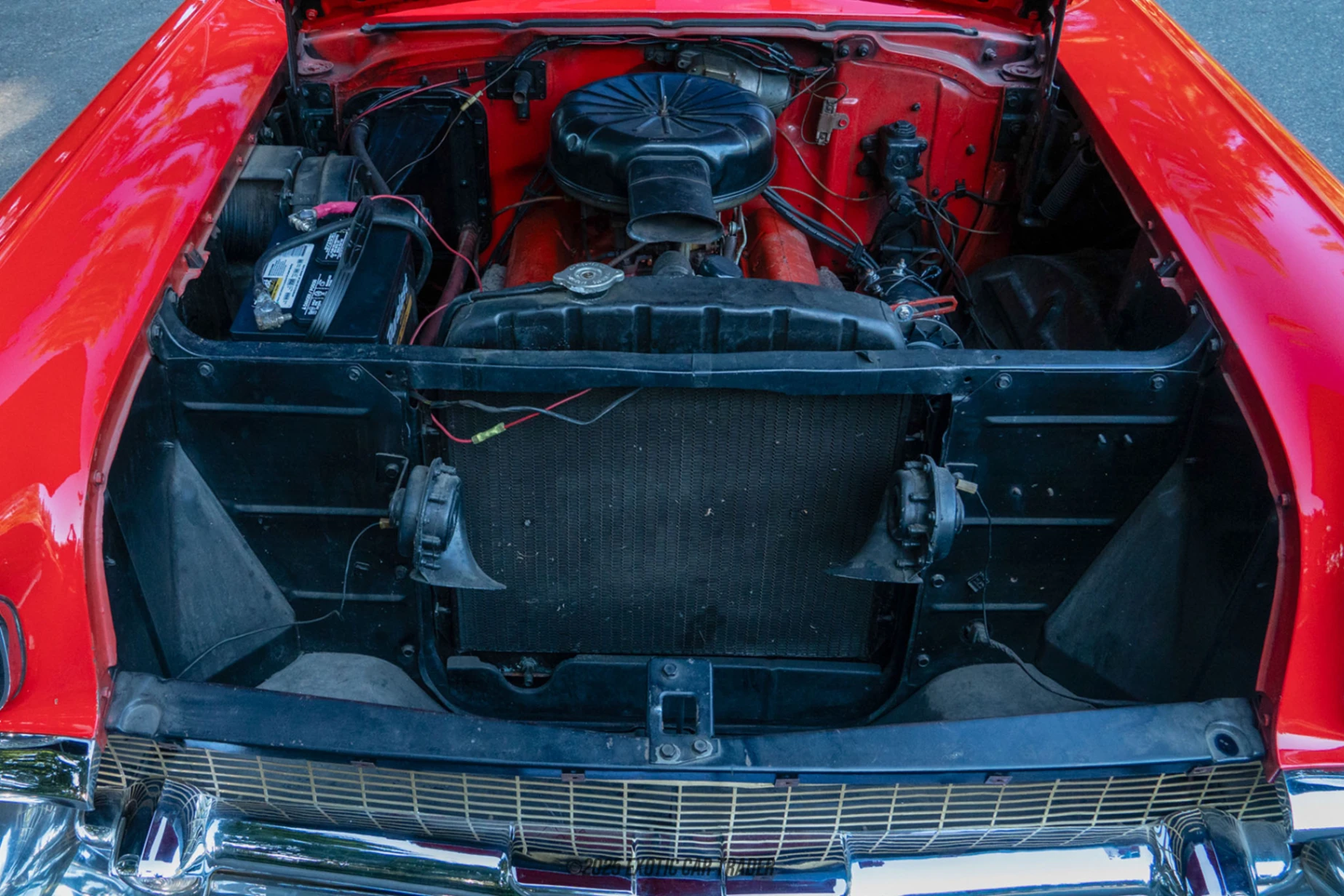 1957 Chevrolet Bel Air - Engine Photo