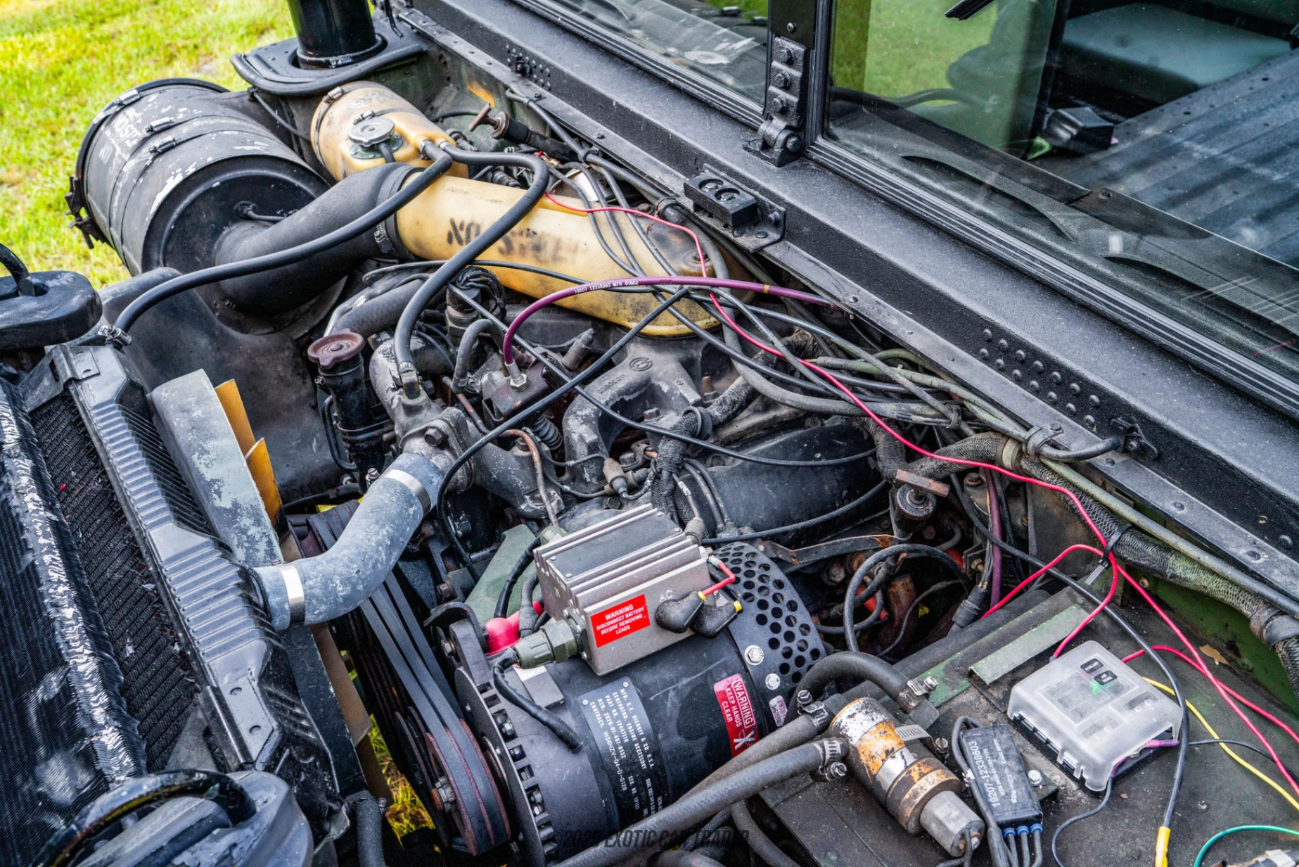 1988 AM General Humvee - Engine Photo