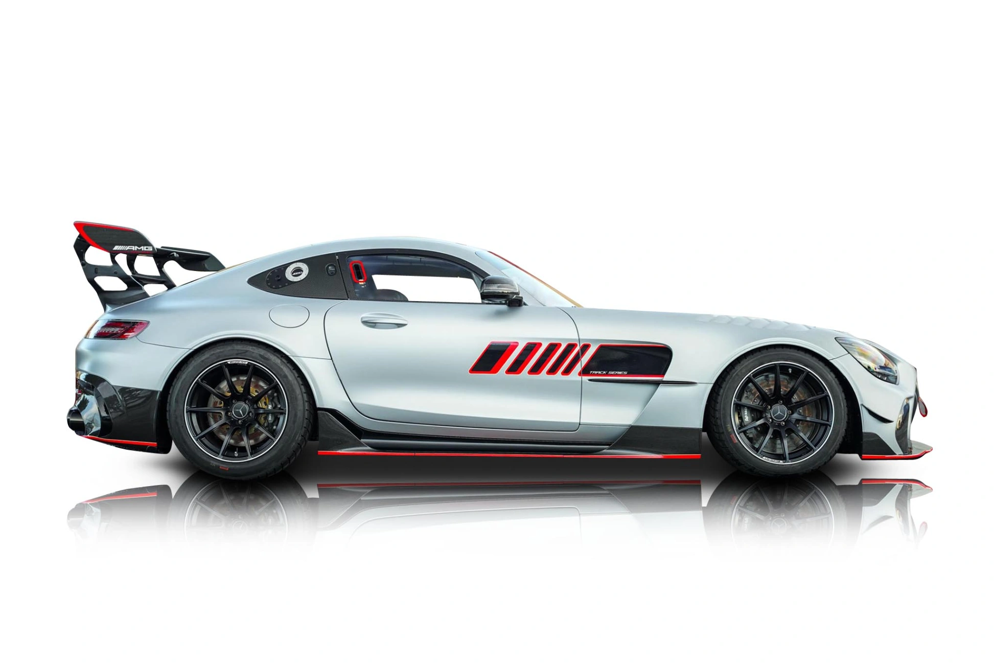 An incredible side shot photo of a Mercedes-Benz AMG GT previously listed on Exotic Car Trader