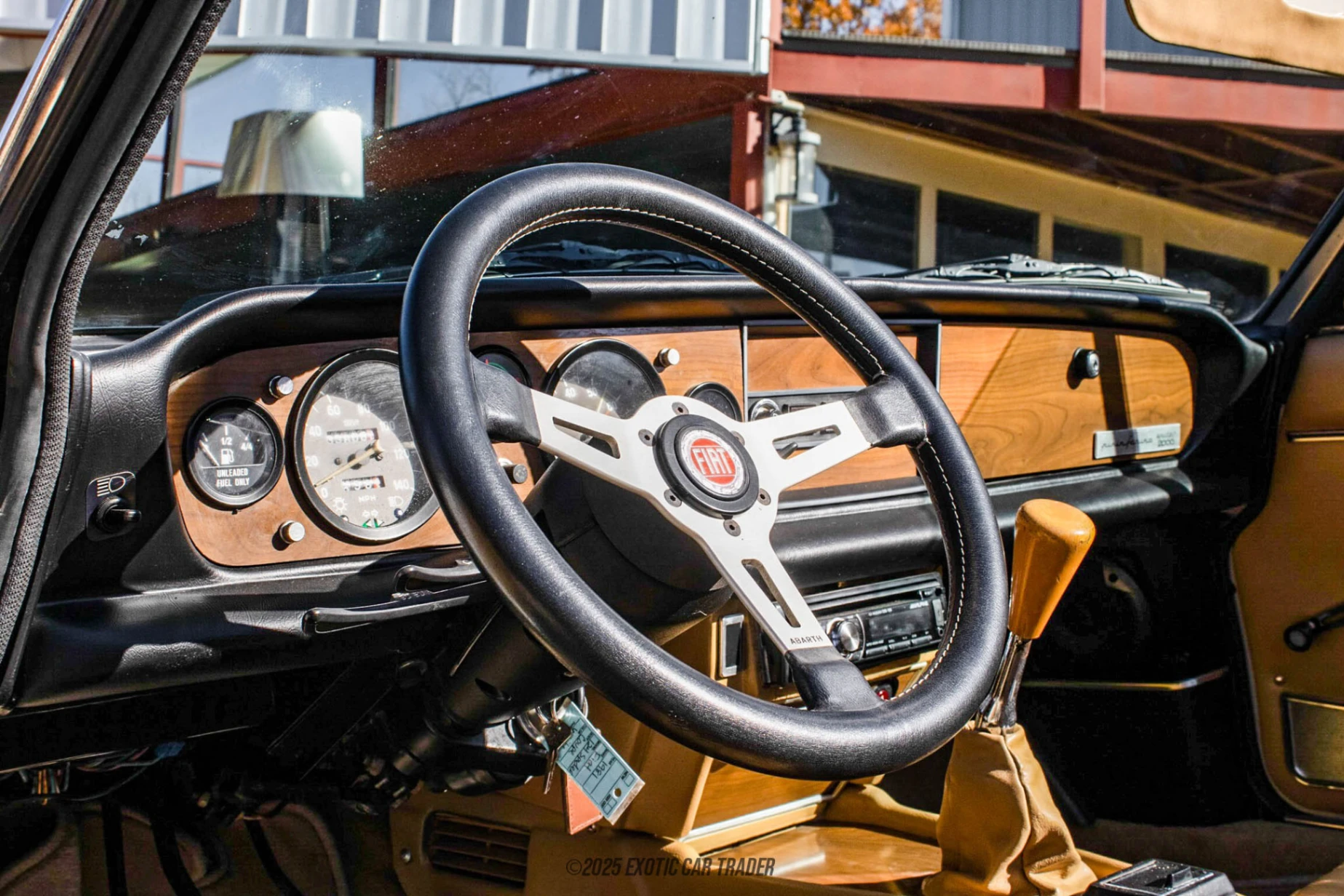 1981 Fiat 124 Spider - Interior Photo