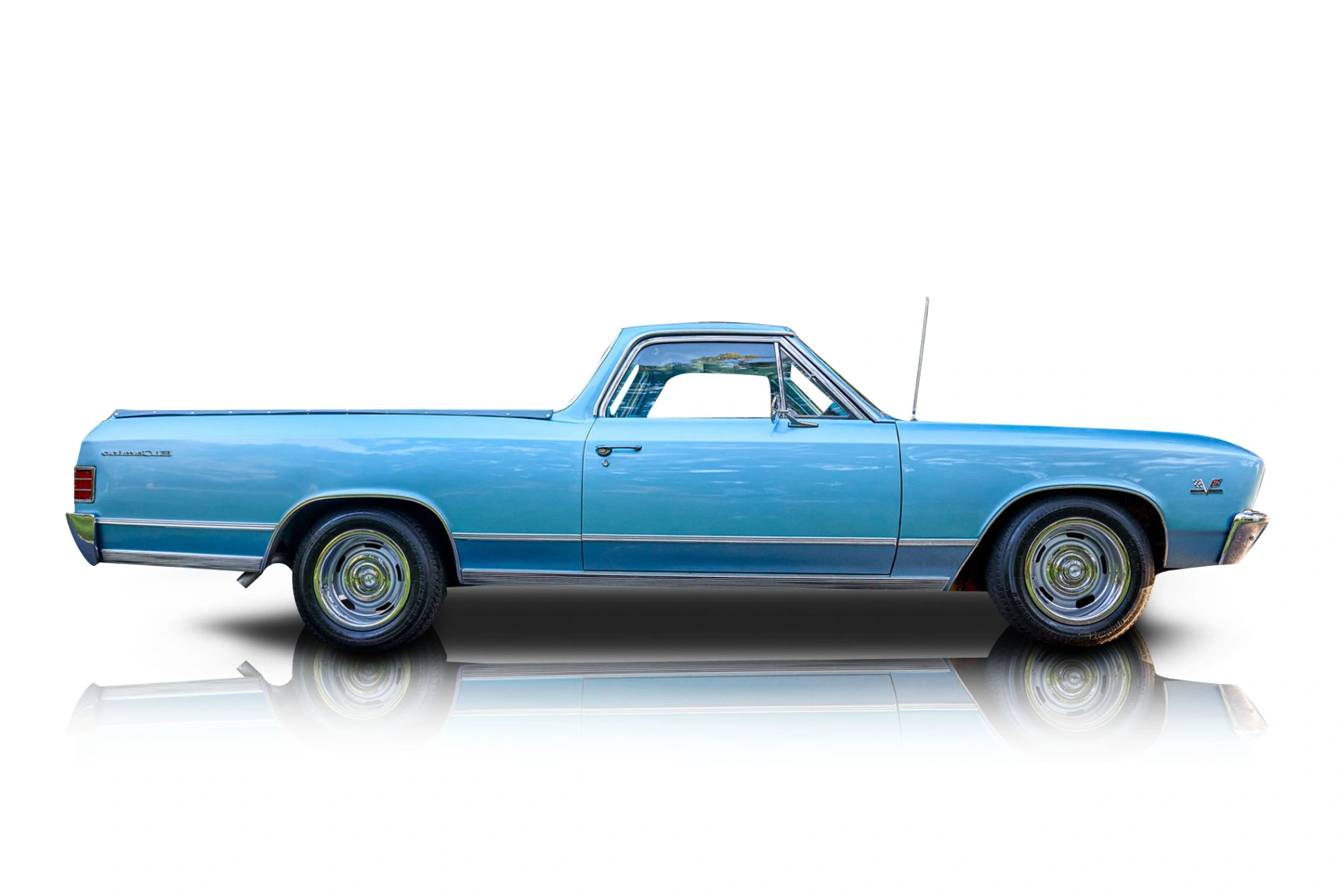 An incredible side shot photo of aChevrolet El Camino that you should buy.