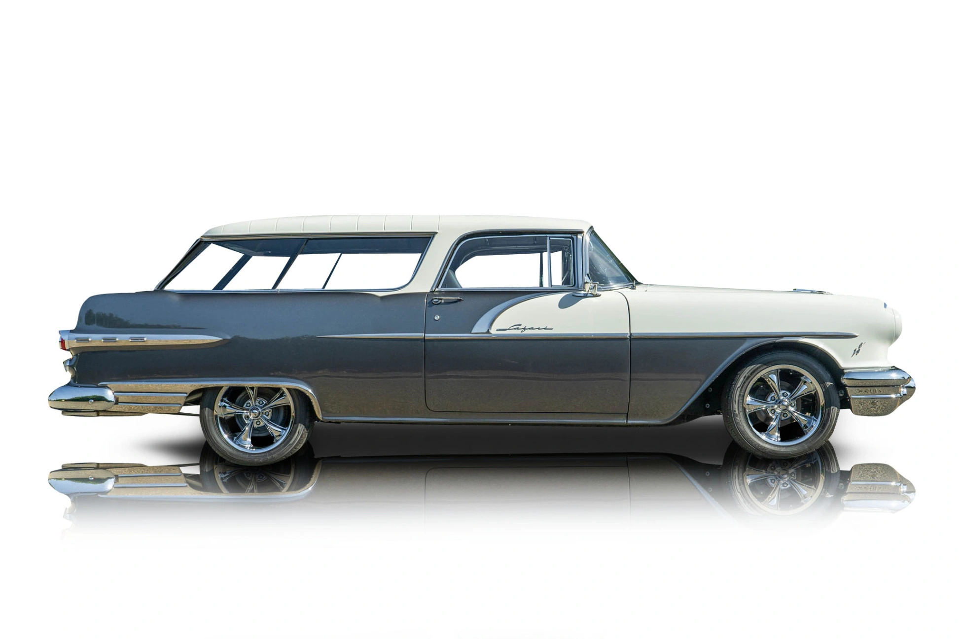 An incredible side shot photo of a car that you should buy.