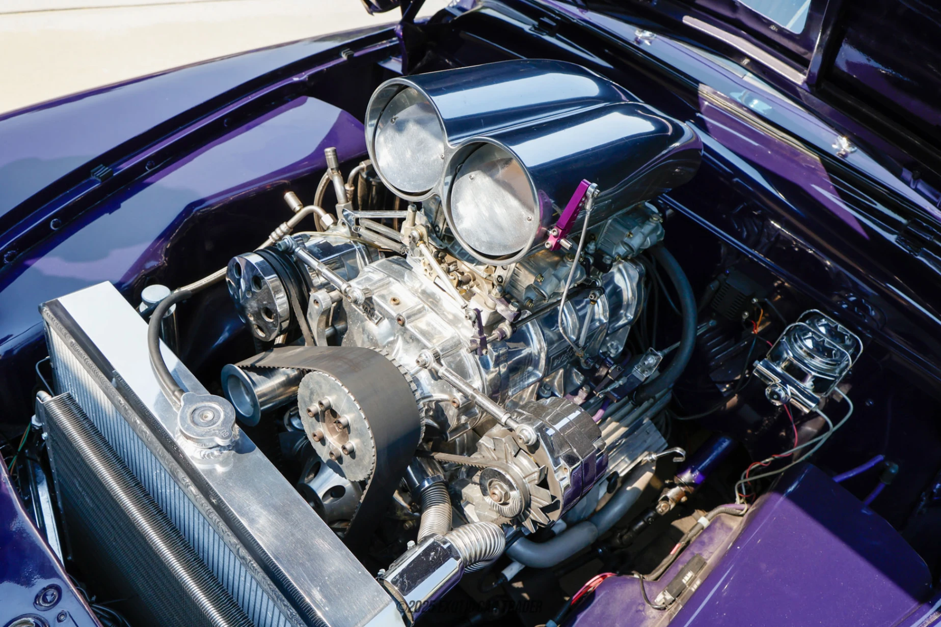 1950 Mercury Eight - Engine Photo