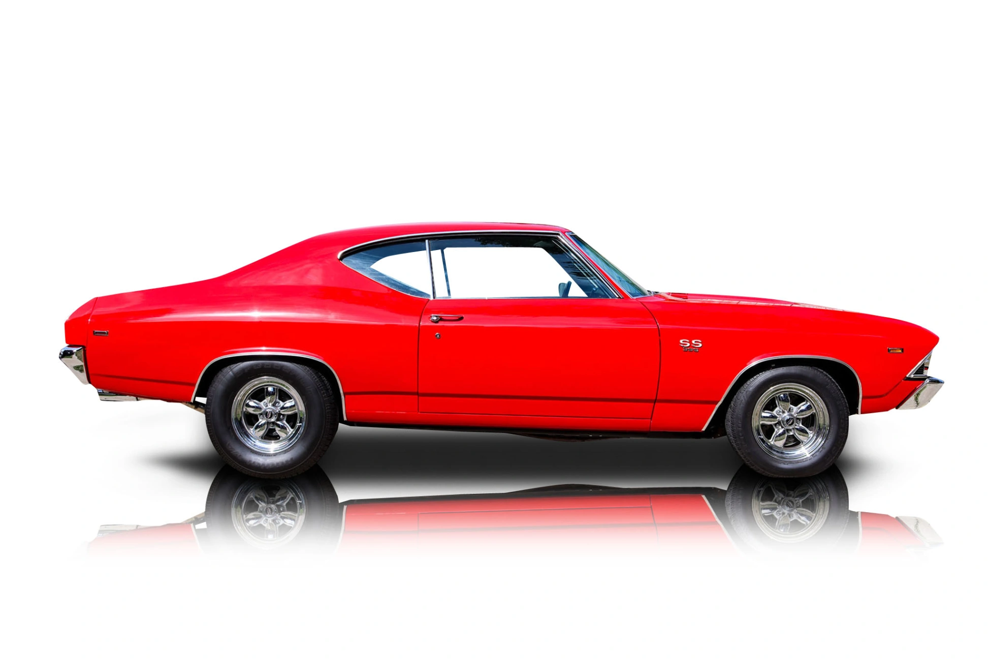 An incredible side shot photo of a Chevrolet Chevelle that you should buy.
