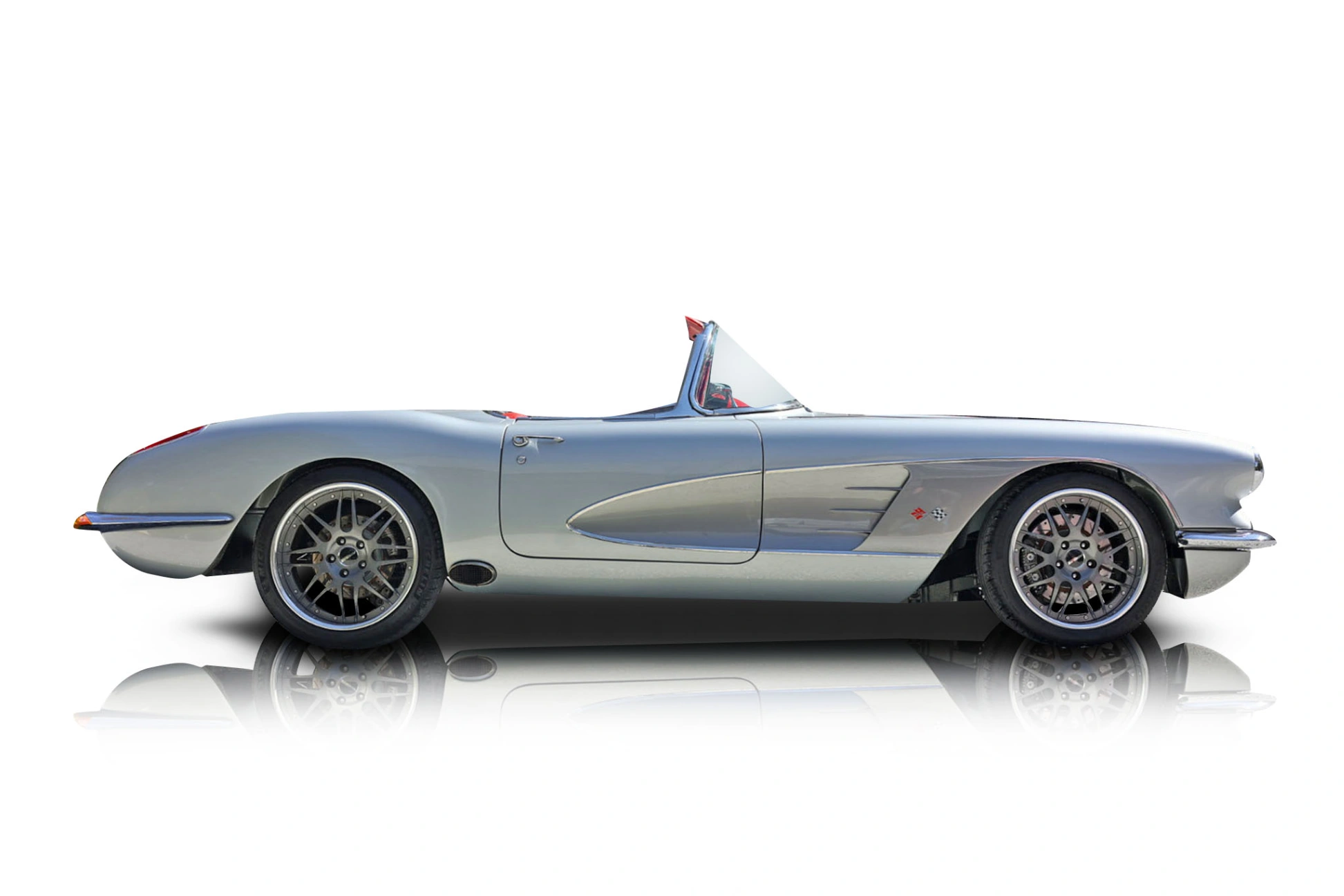 An incredible side shot photo of a Chevrolet Corvette that you should buy.