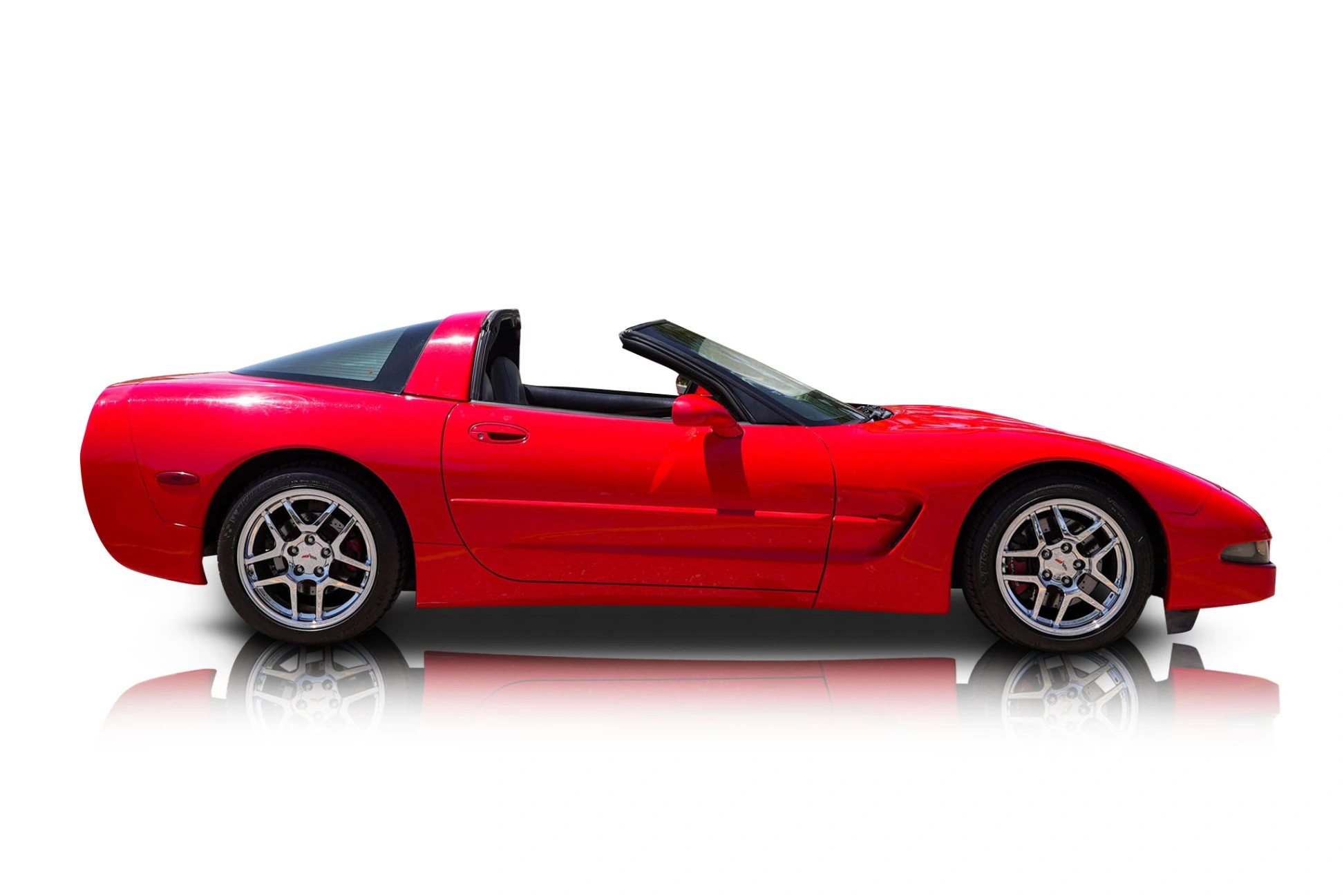 An incredible side shot photo of a Chevrolet Corvette that you should buy.