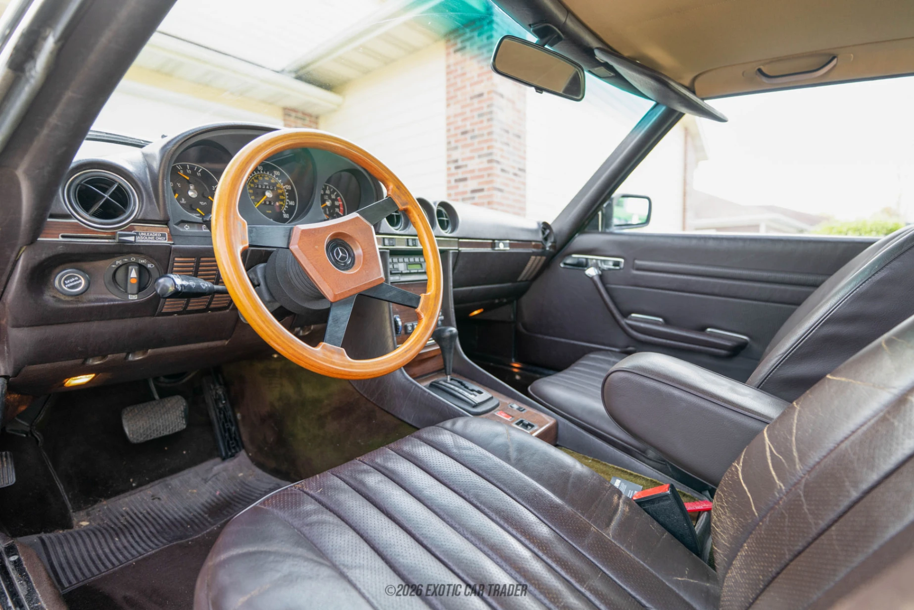 Mercedes-Benz 380SL Mercedes-Benz 380SL - Interior
