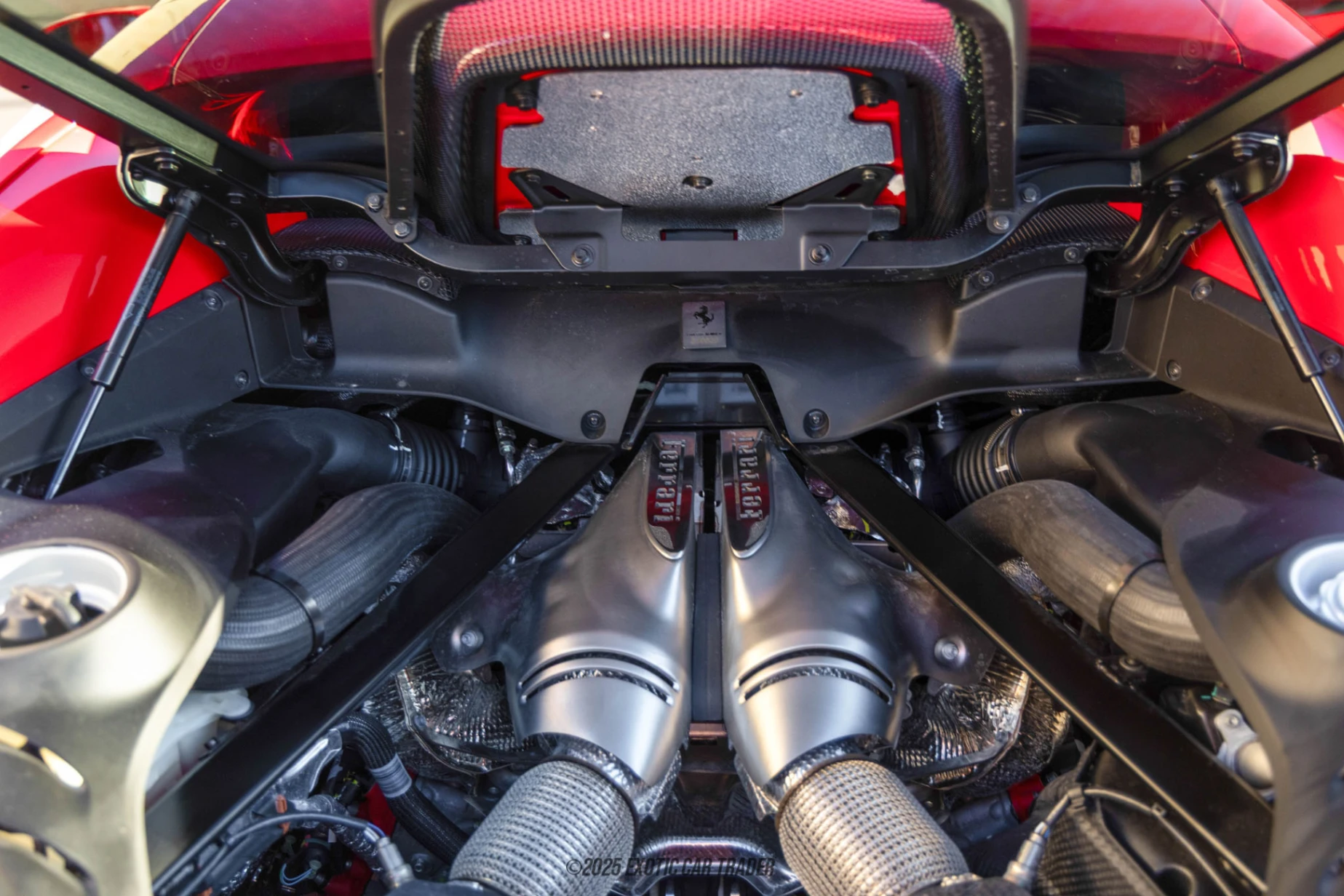 2024 Ferrari 296 GTB - Engine Photo