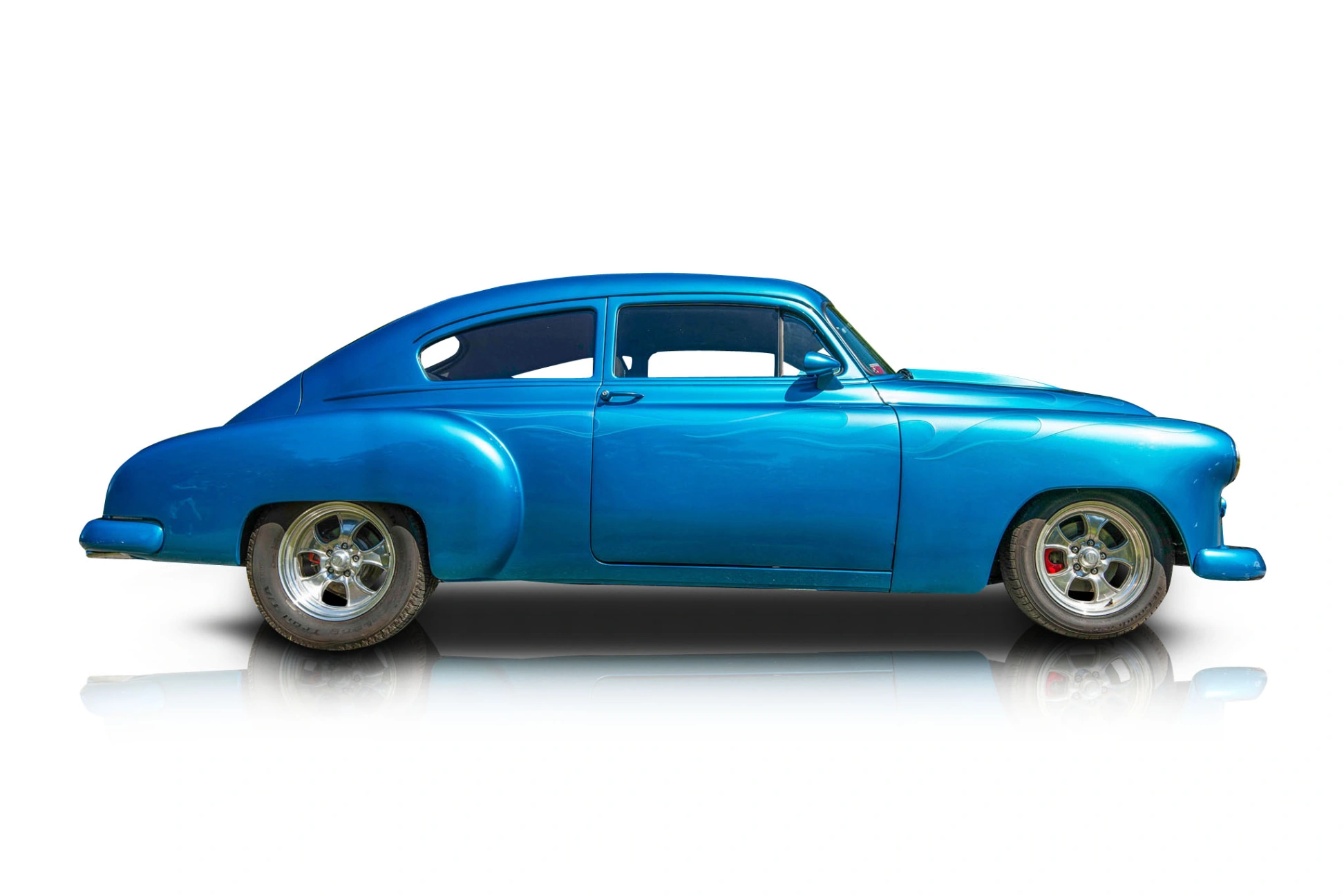 An incredible side shot photo of a car that you should buy.