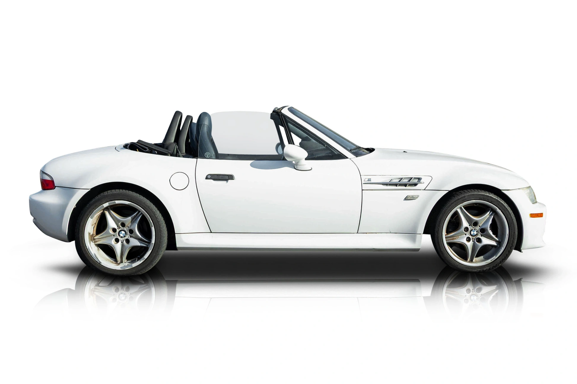 An incredible side shot photo of a BMW Z3 that you should buy.