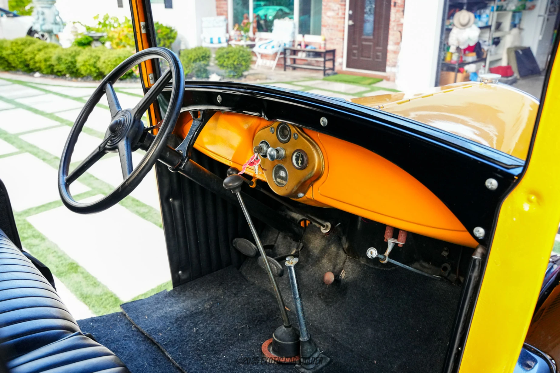 Ford Model A Ford Model A - Interior