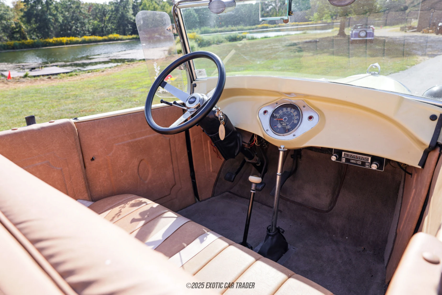 Ford Model A Ford Model A - Interior