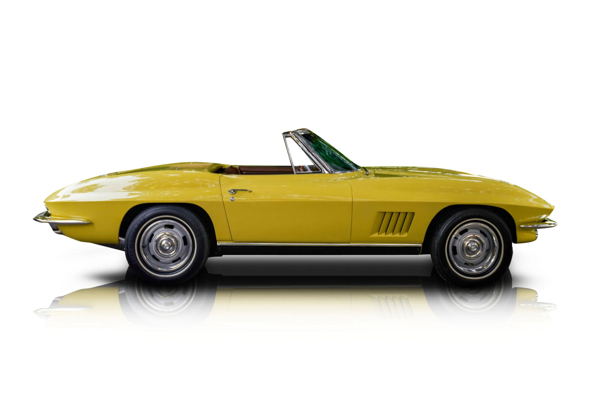 An incredible side shot photo of a Chevrolet Corvette that you should buy.
